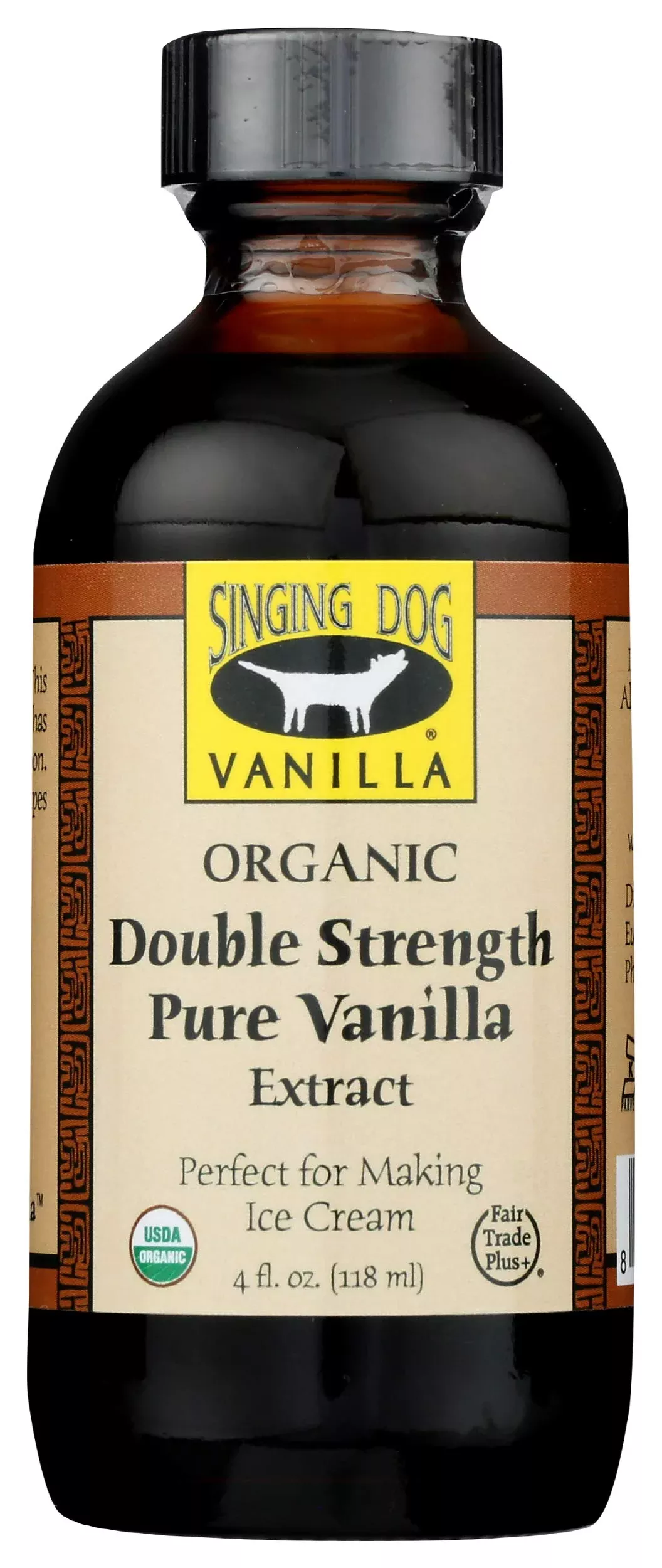 singing-dog-organic-double-strength-pure-vanilla-extract-4oz Singing Dog Organic Double Strength Pure Vanilla Extract, 4Oz