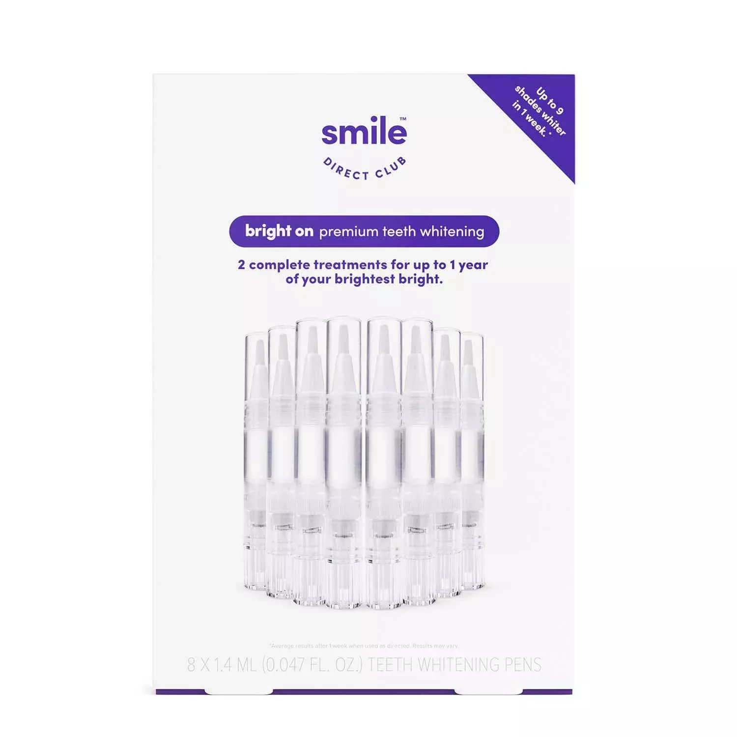 Smiledirectclub Teeth Whitening Kit - 8 1.4Ml Gel Pens - Professional