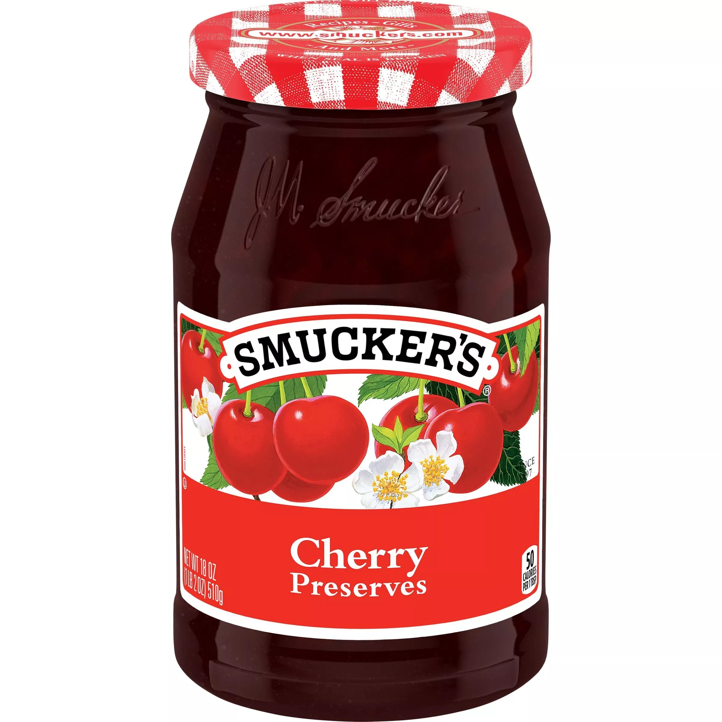smucker-s-cherry-preserves-18-ounce-pack-6 Smucker'S Cherry Preserves, 18 Ounce (Pack Of 6)