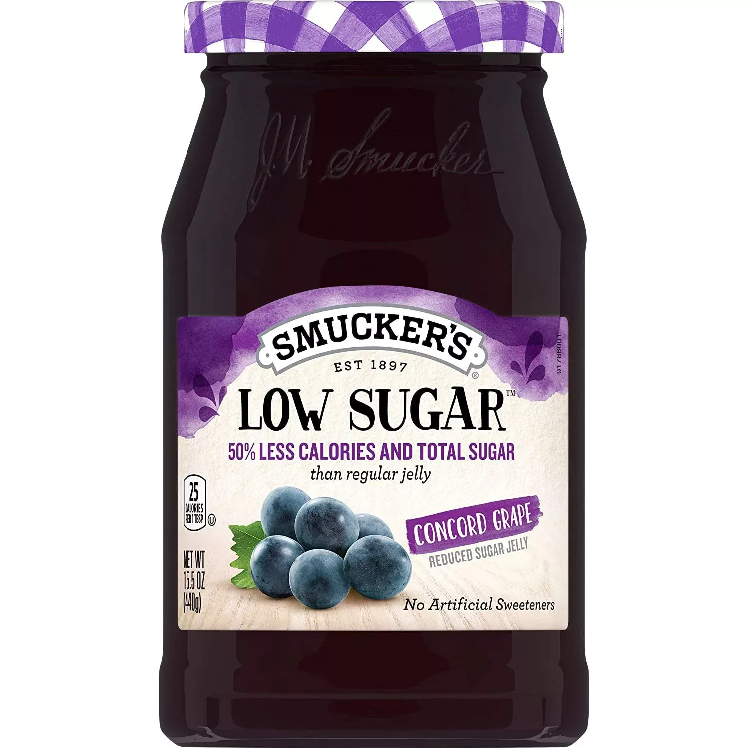 smucker-s-low-sugar-concord-grape-jelly-15-5oz-jars-pack-3 Smucker'S Low Sugar Concord Grape Jelly 15.5Oz Jars (Pack Of 3)