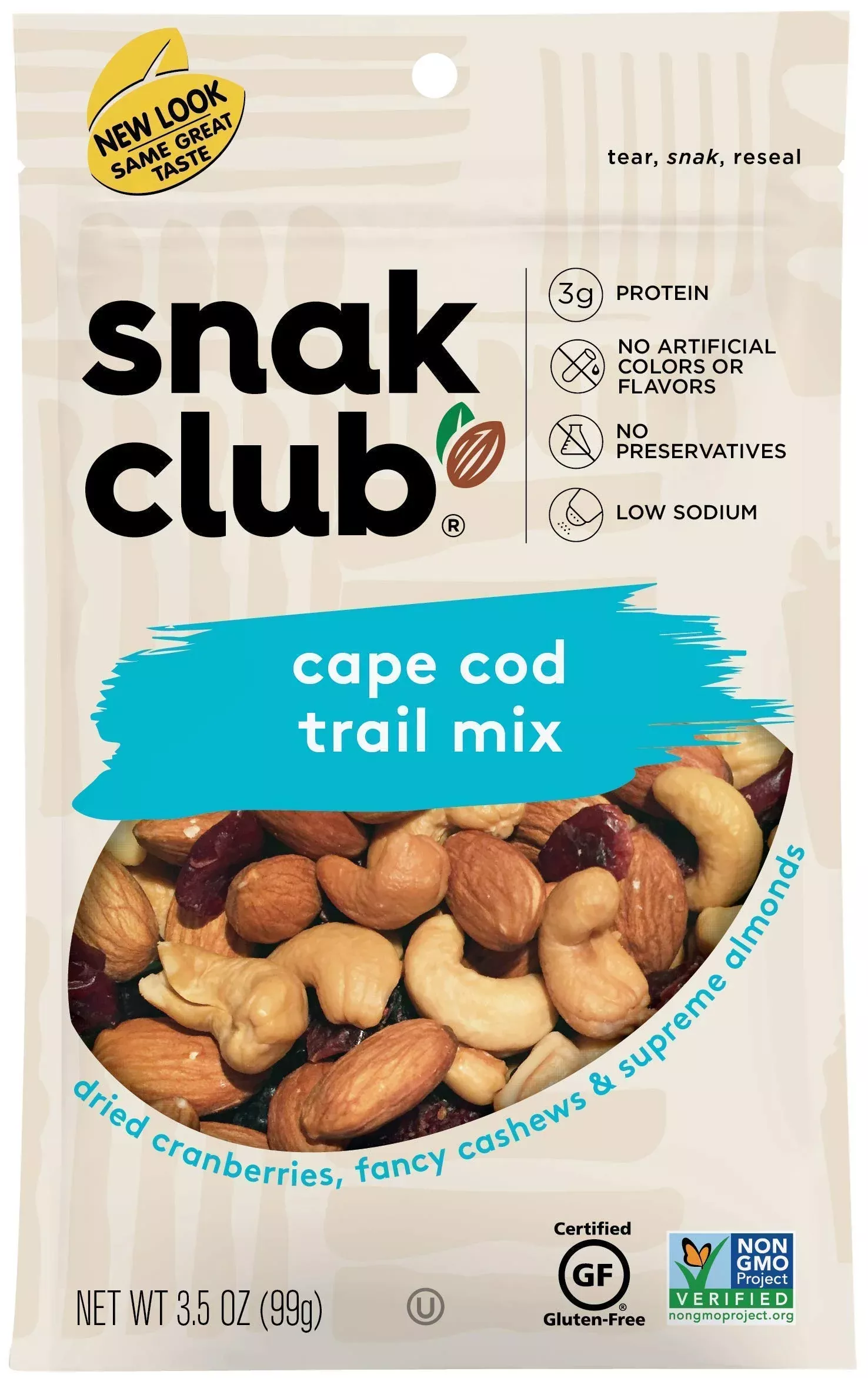 snak-club-cape-cod-trail-mix-3-5-ounce-pack-6 Snak Club Cape Cod Trail Mix, 3.5 Ounce (Pack Of 6)