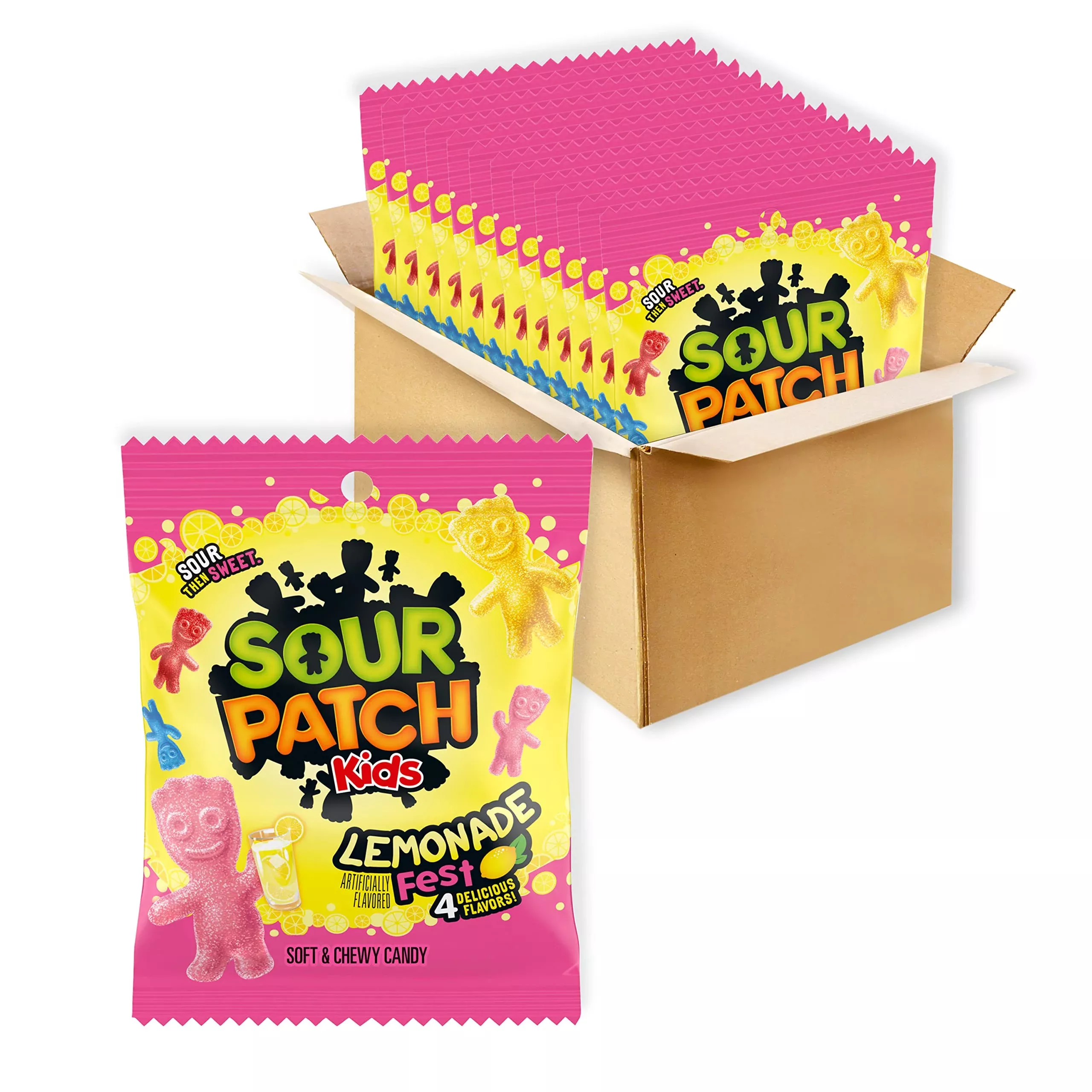 sour-patch-kids-lemonade-fest-soft-chewy-candy-bulk-candy-12-3-61-oz-bags Sour Patch Kids Lemonade Fest Soft & Chewy Candy, Bulk Candy, 12-3.61 Oz Bags