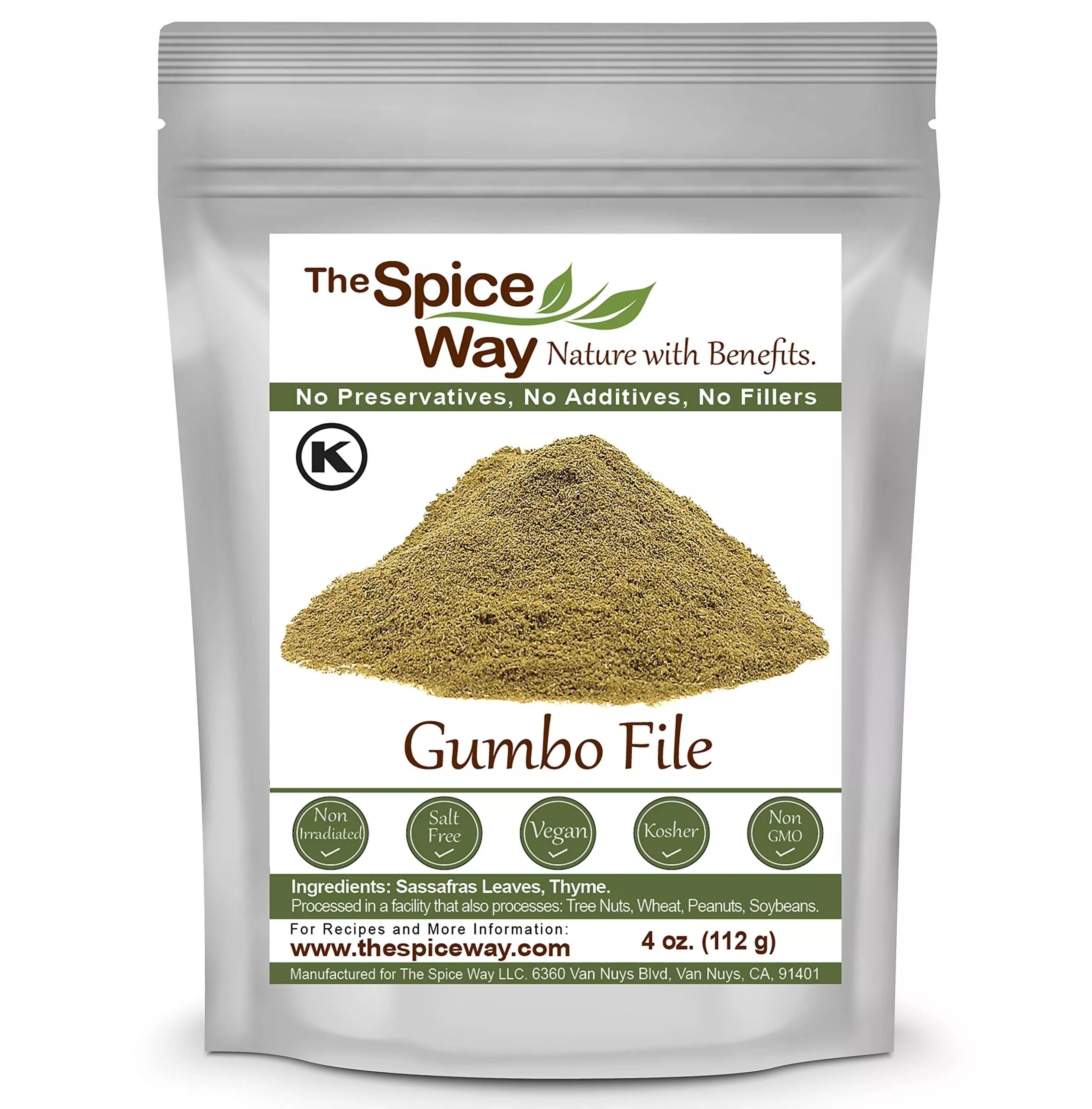 spice-way-gumbo-file-4-oz-made-with-premium-ground-sassafras-tree-leaves The Spice Way Gumbo File - (4 Oz) Made With Premium Ground Sassafras Tree Leaves