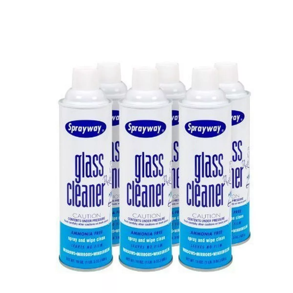 sprayway-glass-cleaner-6-cans Sprayway Glass Cleaner - 6 Cans
