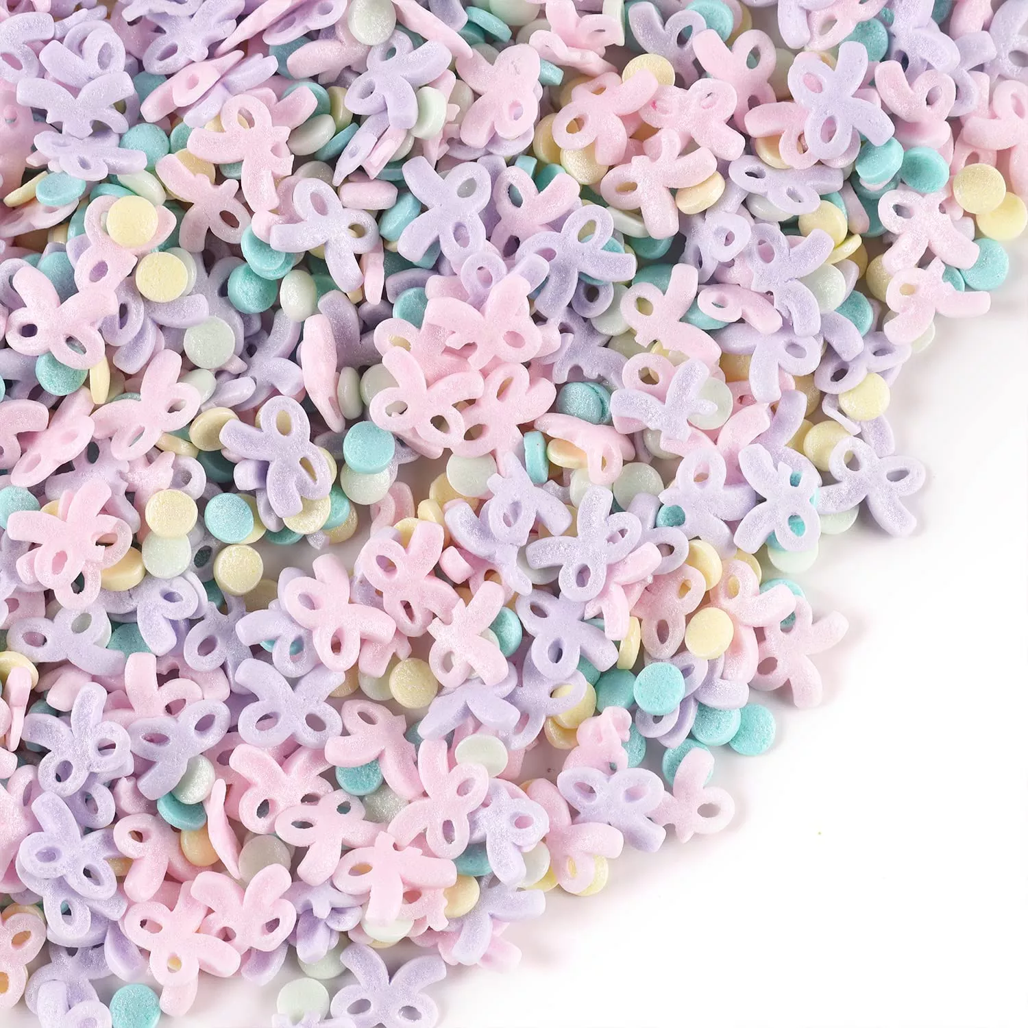 sprinkles-cake-decorating-7-ounces-macaron-color-bows-confetti-sprinkles-cupcake Sprinkles For Cake Decorating, 7 Ounces Macaron Color Bows Confetti Sprinkles For Cupcake, Cookies, Ice Cream Topper, Edible Cak