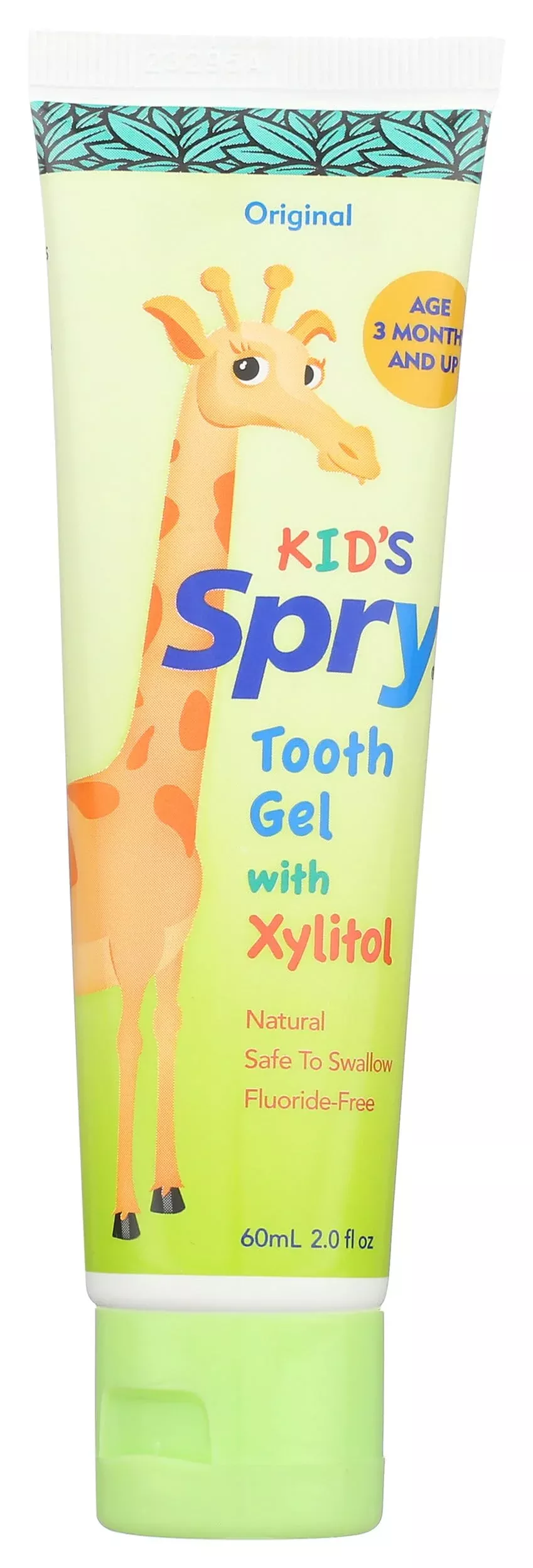 spry-xylitol-baby-toothpaste-natural-toddler-toothpaste-fluoride-free-toothpaste Spry Xylitol Baby Toothpaste, Natural Toddler Toothpaste, Fluoride Free Toothpaste For Kids, Xylitol Toothpaste For Kids Age 3 Months And Up, Tooth Gel Strawberry Banana 2 Fl Oz (Pack Of 3)