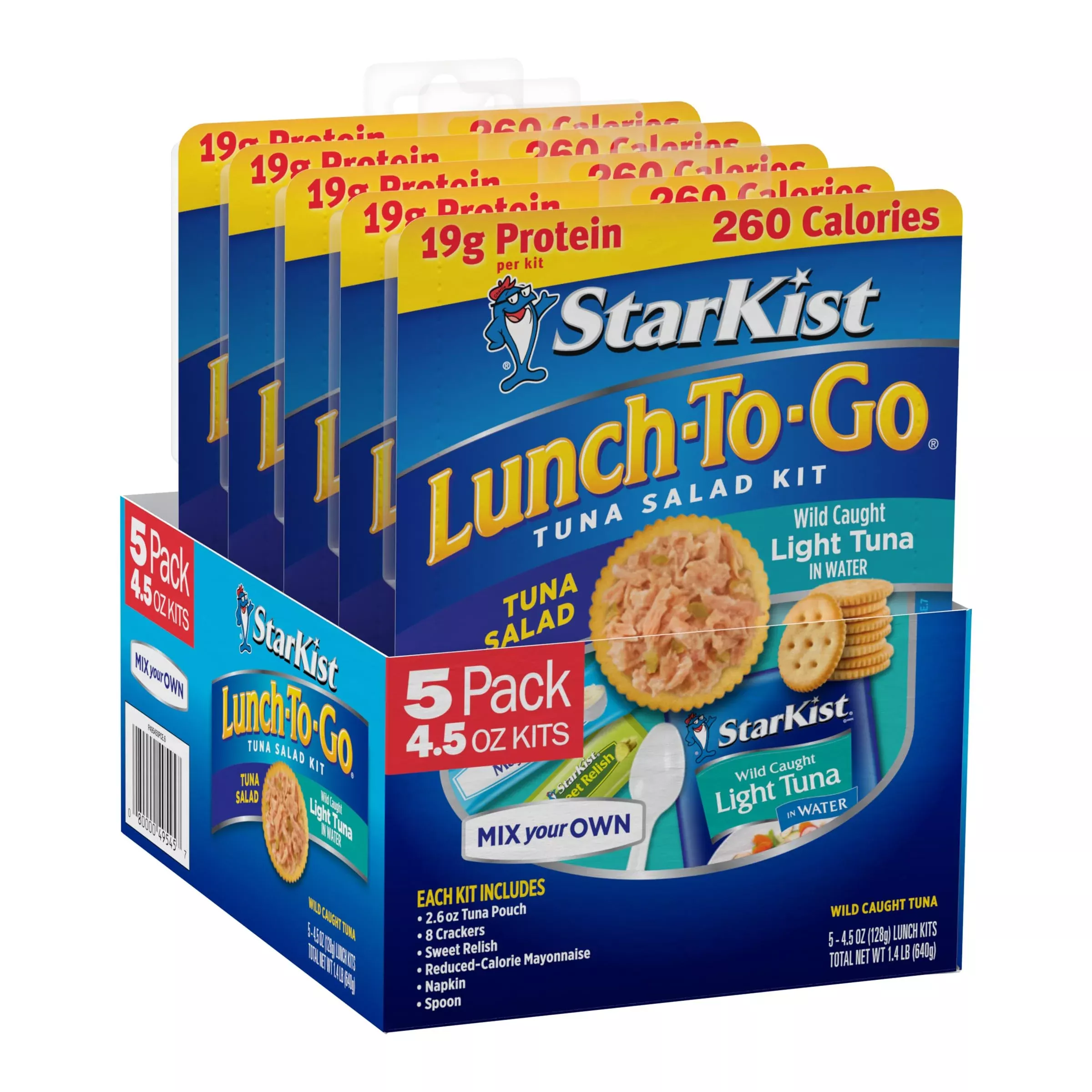 starkist-lunch-to-go-chunk-light-mix-your-own-tuna-salad-pack-5 Starkist Lunch To-Go Chunk Light Mix Your Own Tuna Salad - (Pack Of 5)
