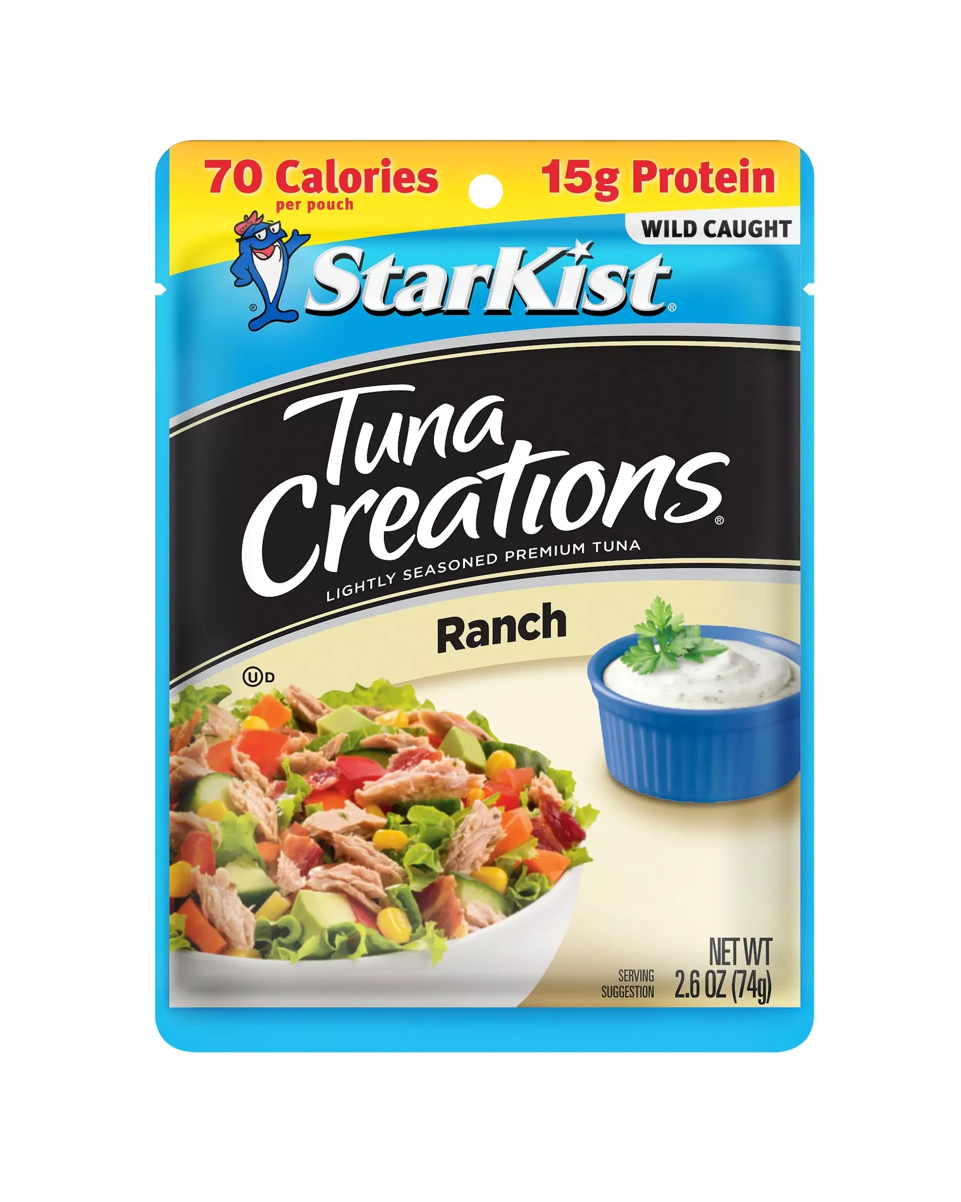 starkist-tuna-creations-ranch-2-6-oz-pouch-pack-12-packaging-may-vary Starkist Tuna Creations Ranch, 2.6 Oz Pouch (Pack Of 12) (Packaging May Vary)