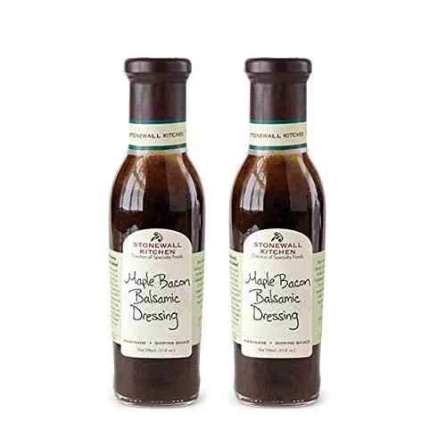 Stonewall Kitchen Maple Bacon Balsamic Dressing, 11 Ounce (Pack Of 2)