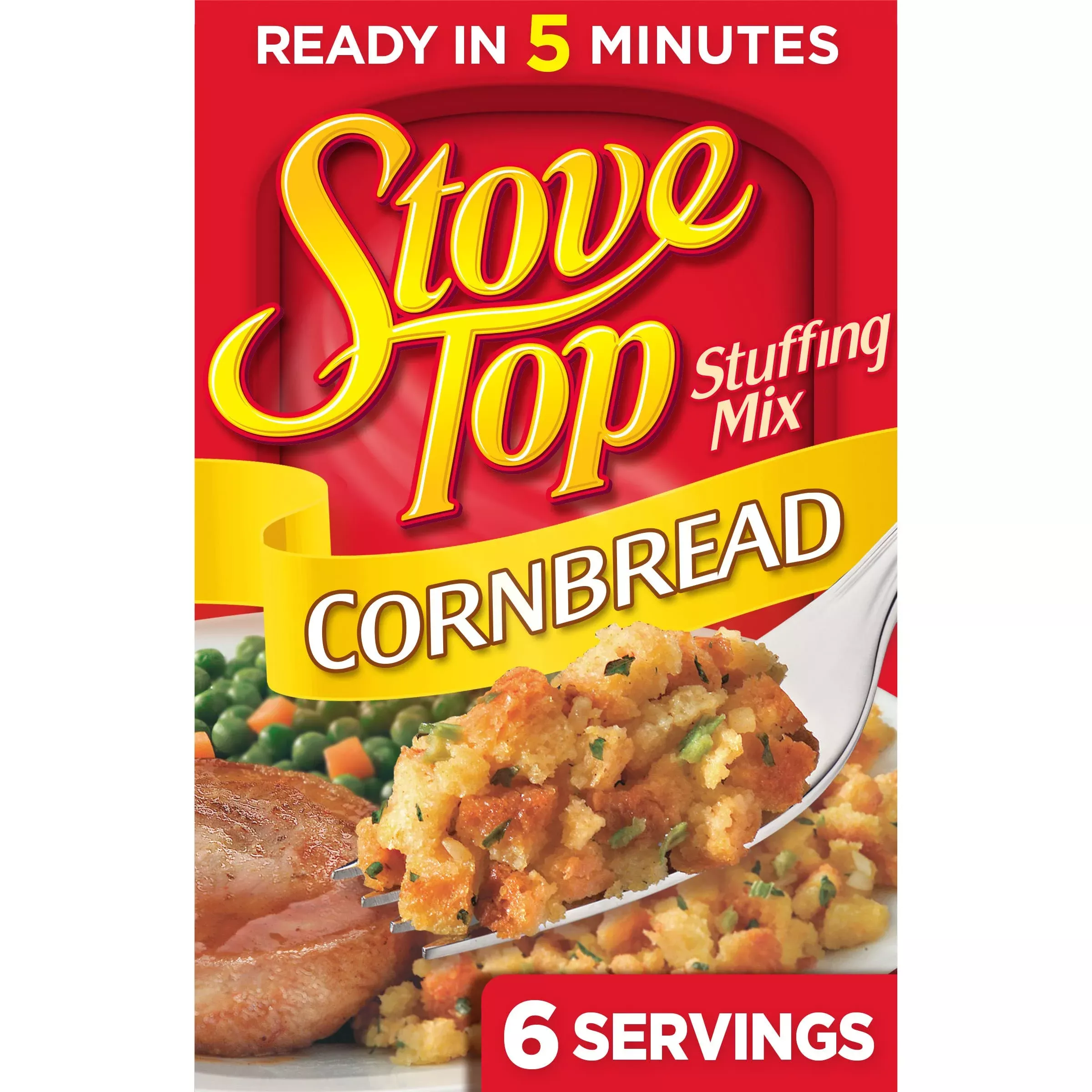 stove-top-cornbread-stuffing-mix-6-oz-box Stove Top Cornbread Stuffing Mix (6 Oz Box)