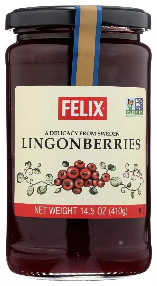 swedish-lingonberry-preserves-by-felix-14-5-ounce-pack-2 Swedish Lingonberry Preserves By Felix 14.5 Ounce (Pack Of 2)