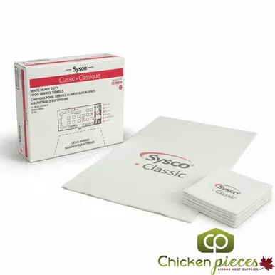 sysco-classic-towel-wiper-white-heavy-duty-72-case-ideal-foodservice-cleaning Sysco Classic Towel Wiper White Heavy Duty (72/Case) Ideal for Foodservice Cleaning