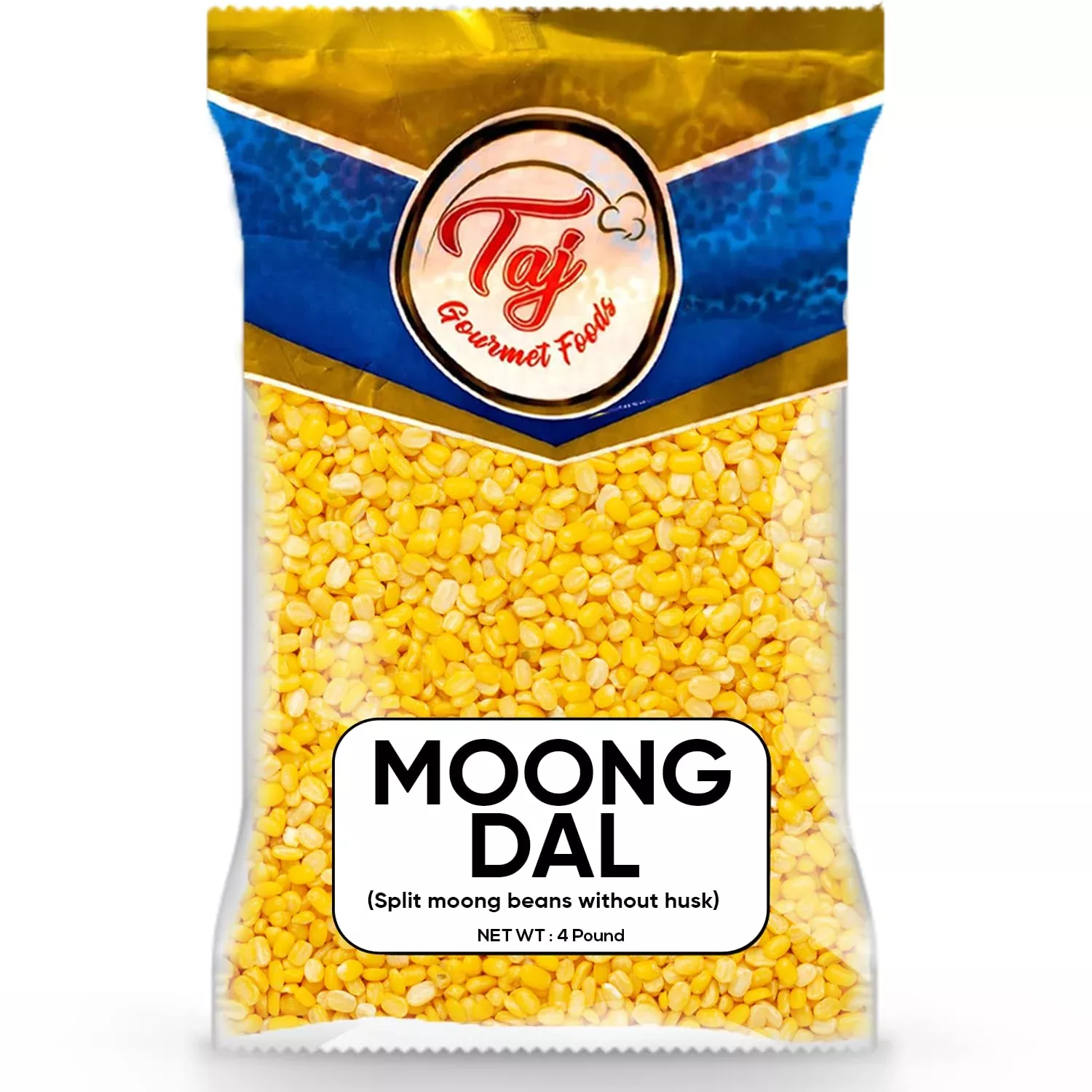 taj-moong-dal-mung-lentils-4-pounds Taj Moong Dal Mung Lentils, (4-Pounds)
