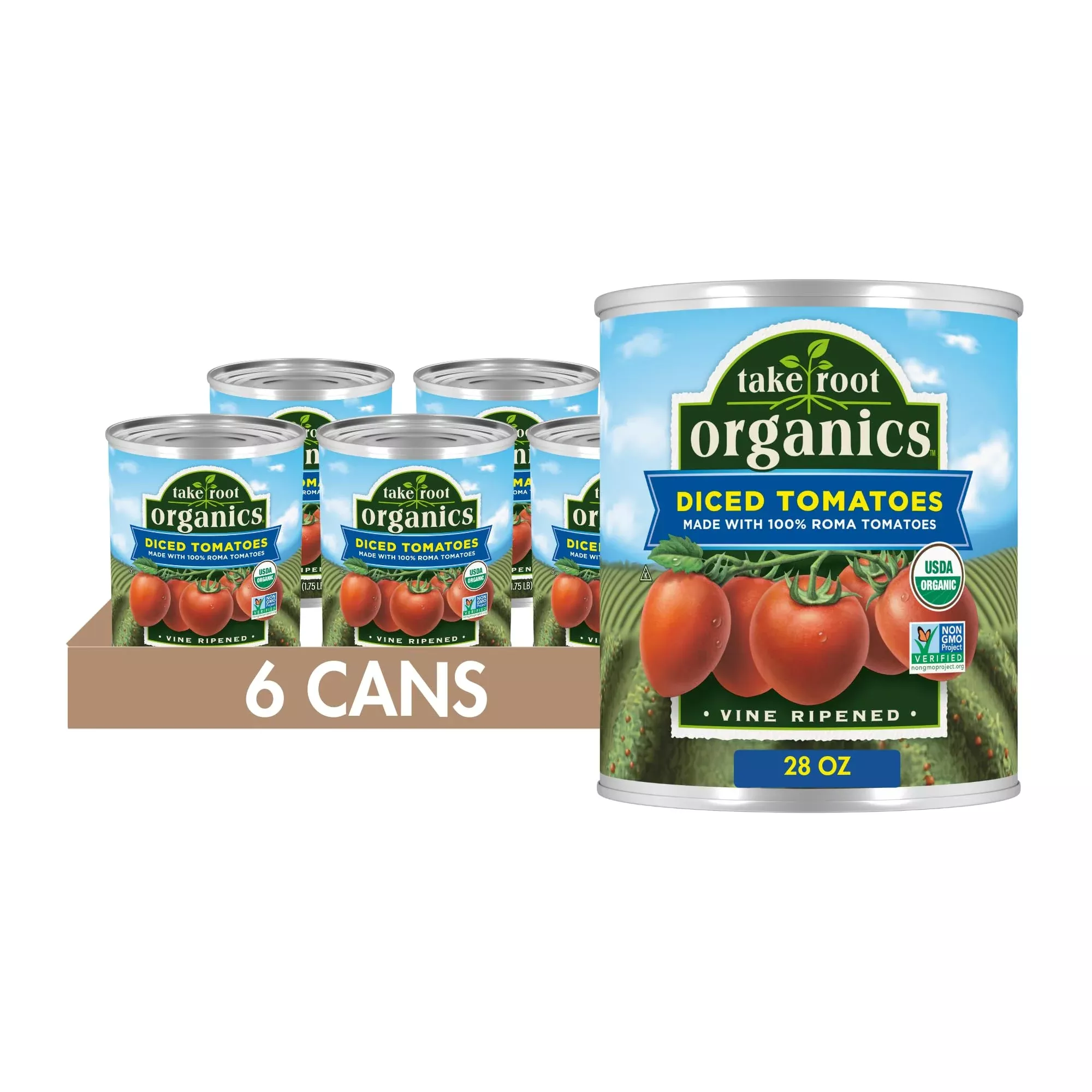 take-root-organics-canned-organic-diced-tomatoes-28-oz-can-pack-6-cans Take Root Organics Canned Organic Diced Tomatoes, 28 Oz Can (Pack Of 6 Cans)