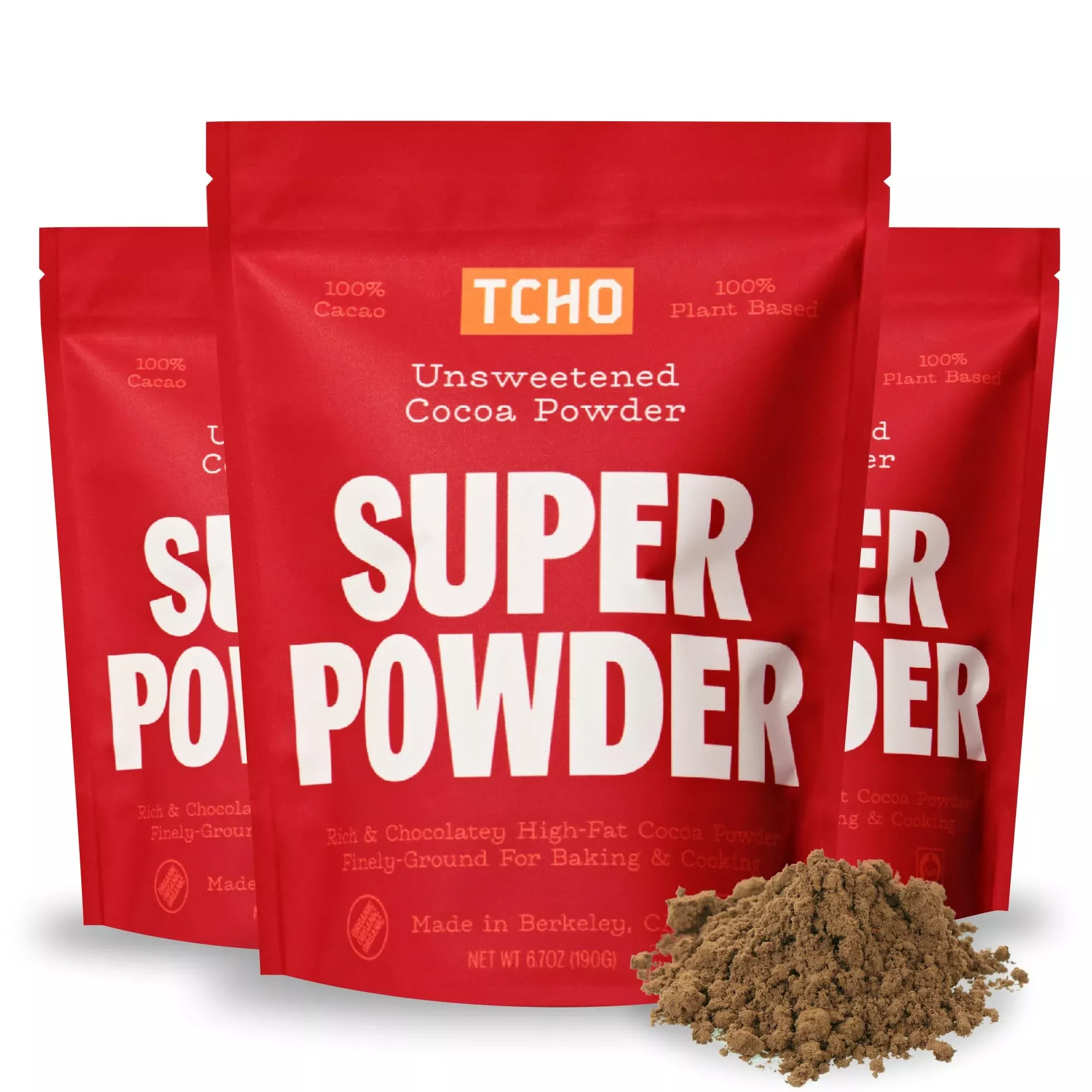 tcho-cocoa-powder-3-pack-unsweetened-zero-sugar-100-plant-based-cocoa-powder-veg Tcho Cocoa Powder (3 Pack) Unsweetened, Zero Sugar, 100% Plant Based Cocoa Powder, Vegan, Kosher, Non-Gmo, Non-Dairy, Unsweetene