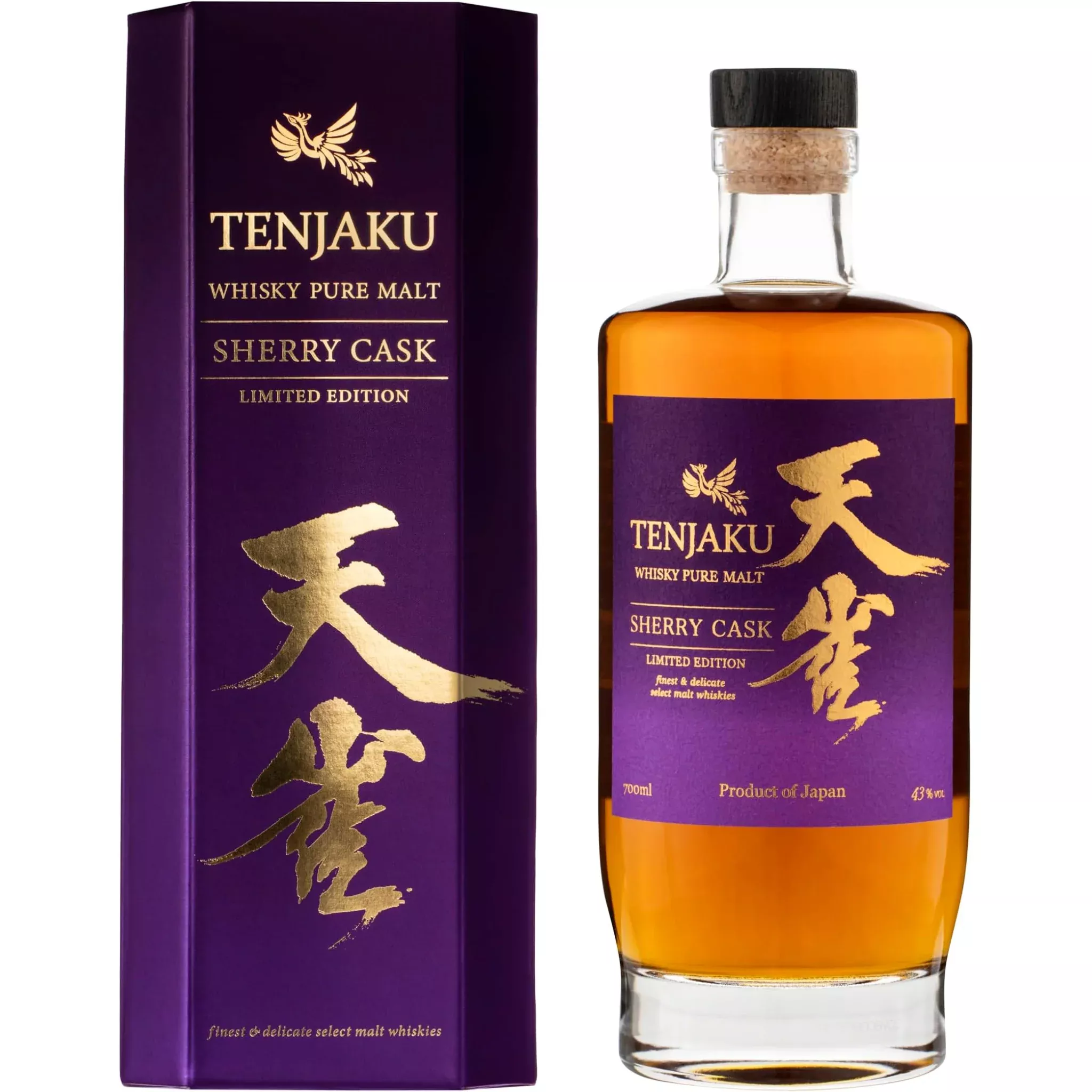 tenjaku-pure-malt-whiskey-sherry-cask-limited-edition-3-years Tenjaku Pure Malt Whiskey Sherry Cask Limited Edition 3 Years