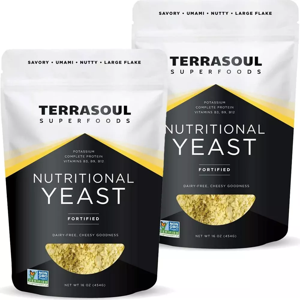 terrasoul-superfoods-premium-nutritional-yeast-flakes-2-lbs-2-pack-fortified Terrasoul Superfoods Premium Nutritional Yeast Flakes, 2 Lbs (2 Pack) - Fortified