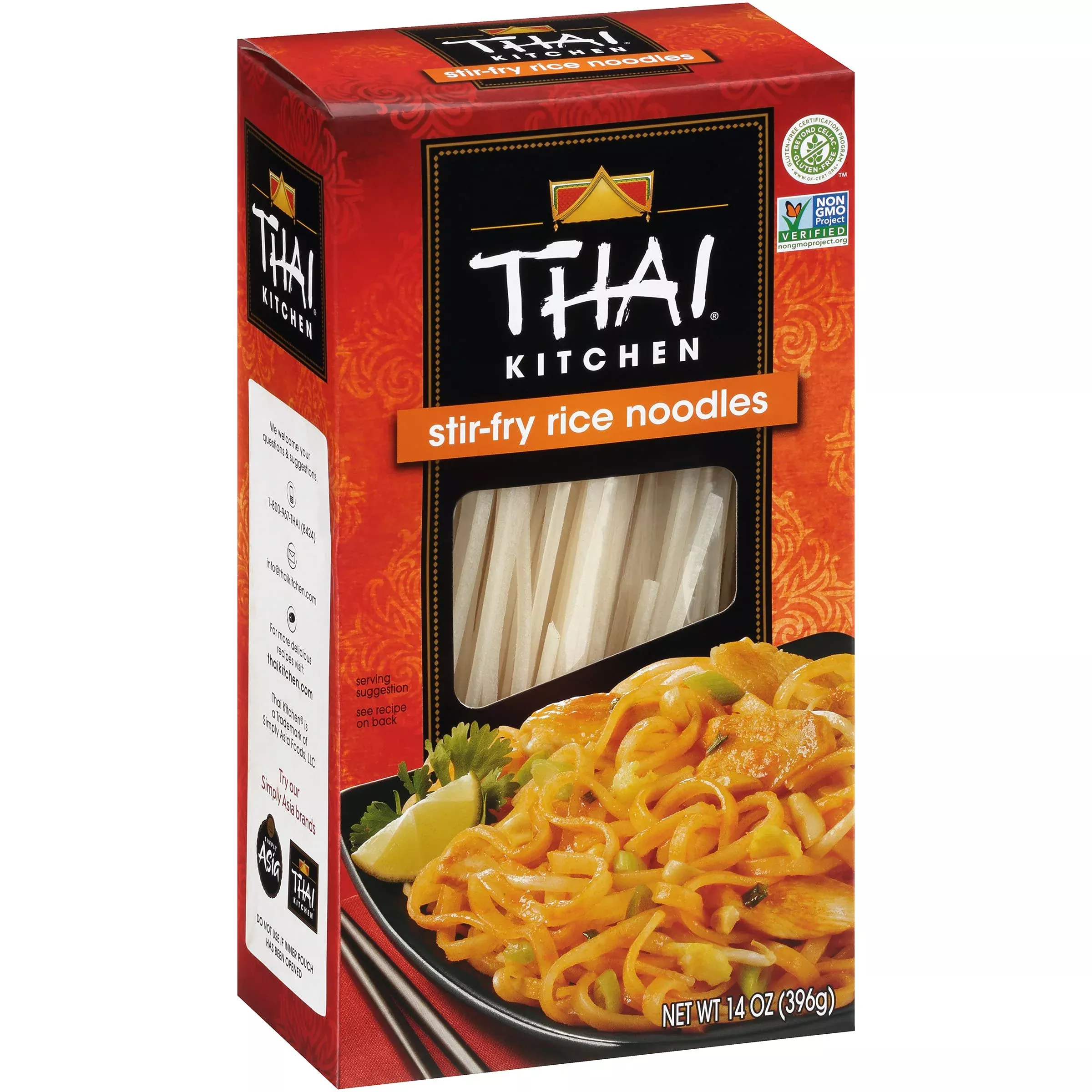 thai-kitchen-gluten-free-stir-fry-rice-noodles-14-oz Thai Kitchen Gluten Free Stir Fry Rice Noodles, 14 Oz