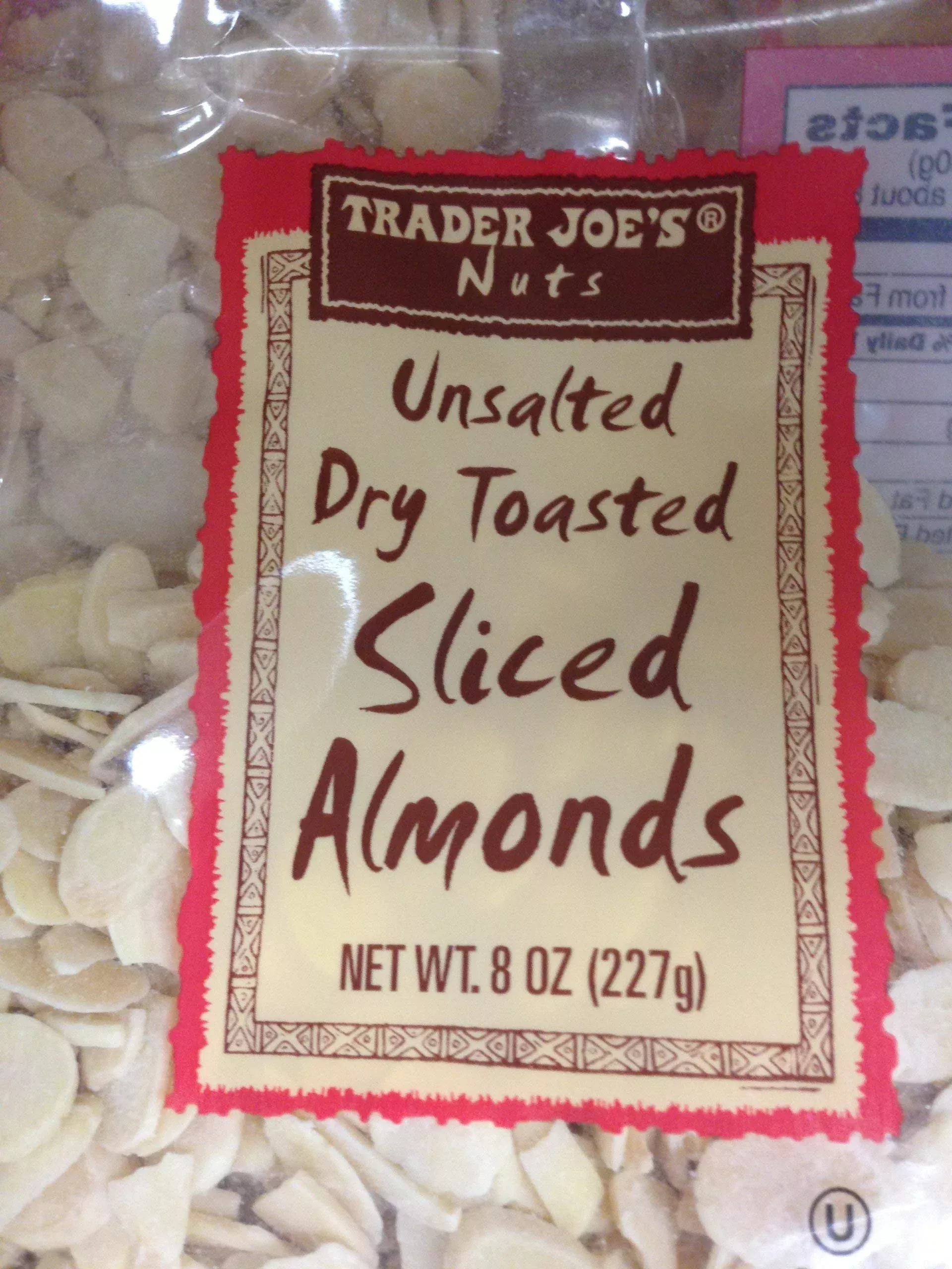 trader-joe-s-unsalted-dry-toasted-sliced-almonds Trader Joe'S Unsalted, Dry Toasted Sliced Almonds