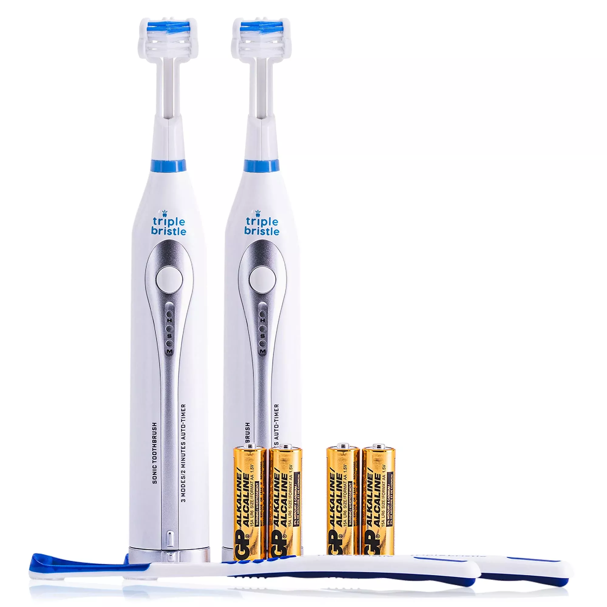 triple-bristle-go-portable-aa-battery-sonic-toothbrush-travel-three-powerful-mod Triple Bristle Go Portable Aa Battery Sonic Toothbrush For Travel Three Powerful Modes Soft Nylon Bristles-Also For Autistic