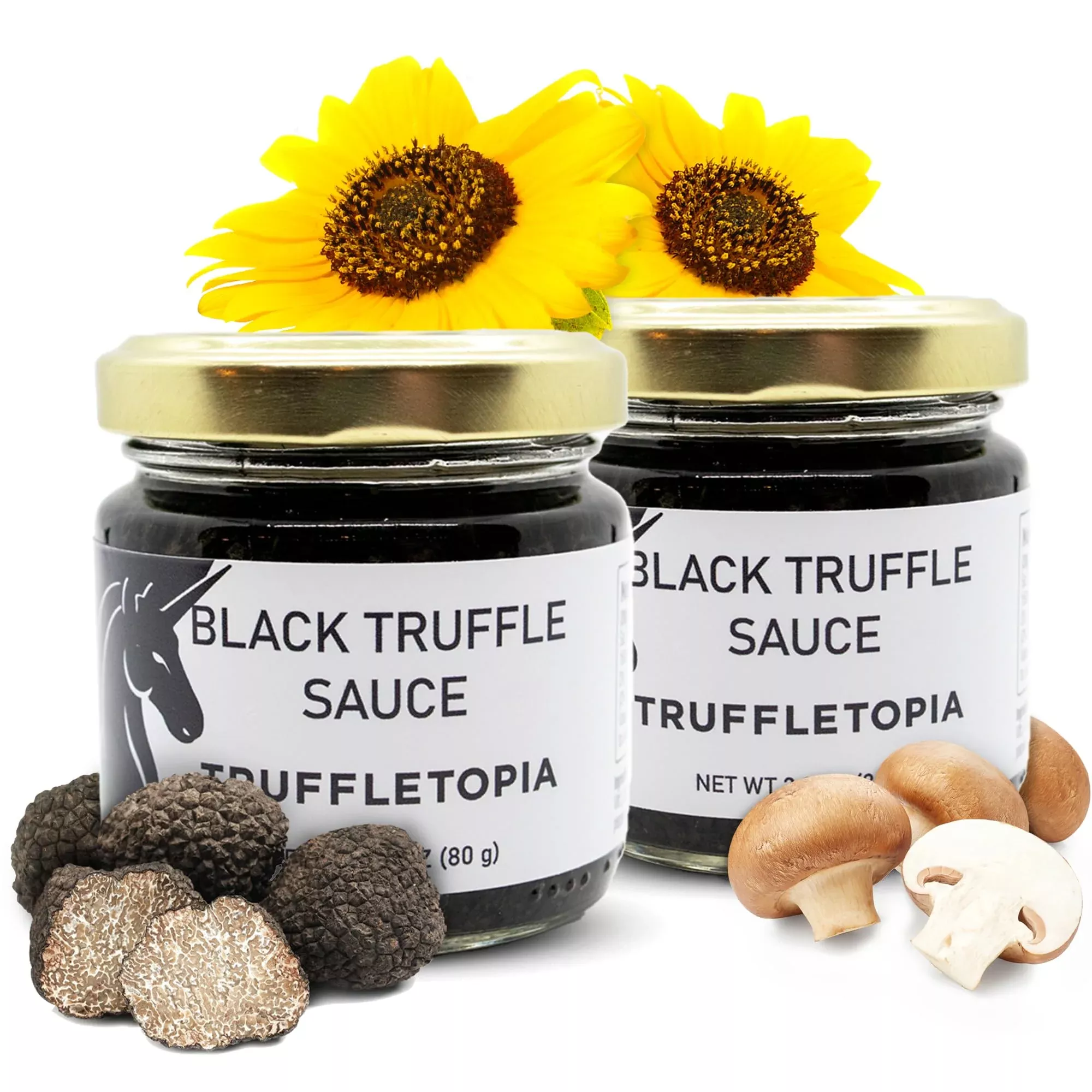 truffletopia-i-black-truffle-sauce-2-pack-i-with-real-natural-black-truffles-i-s Truffletopia I Black Truffle Sauce 2-Pack I With Real Natural Black Truffles I For Seasoning, Cooking & Baking I Gluten Free, No