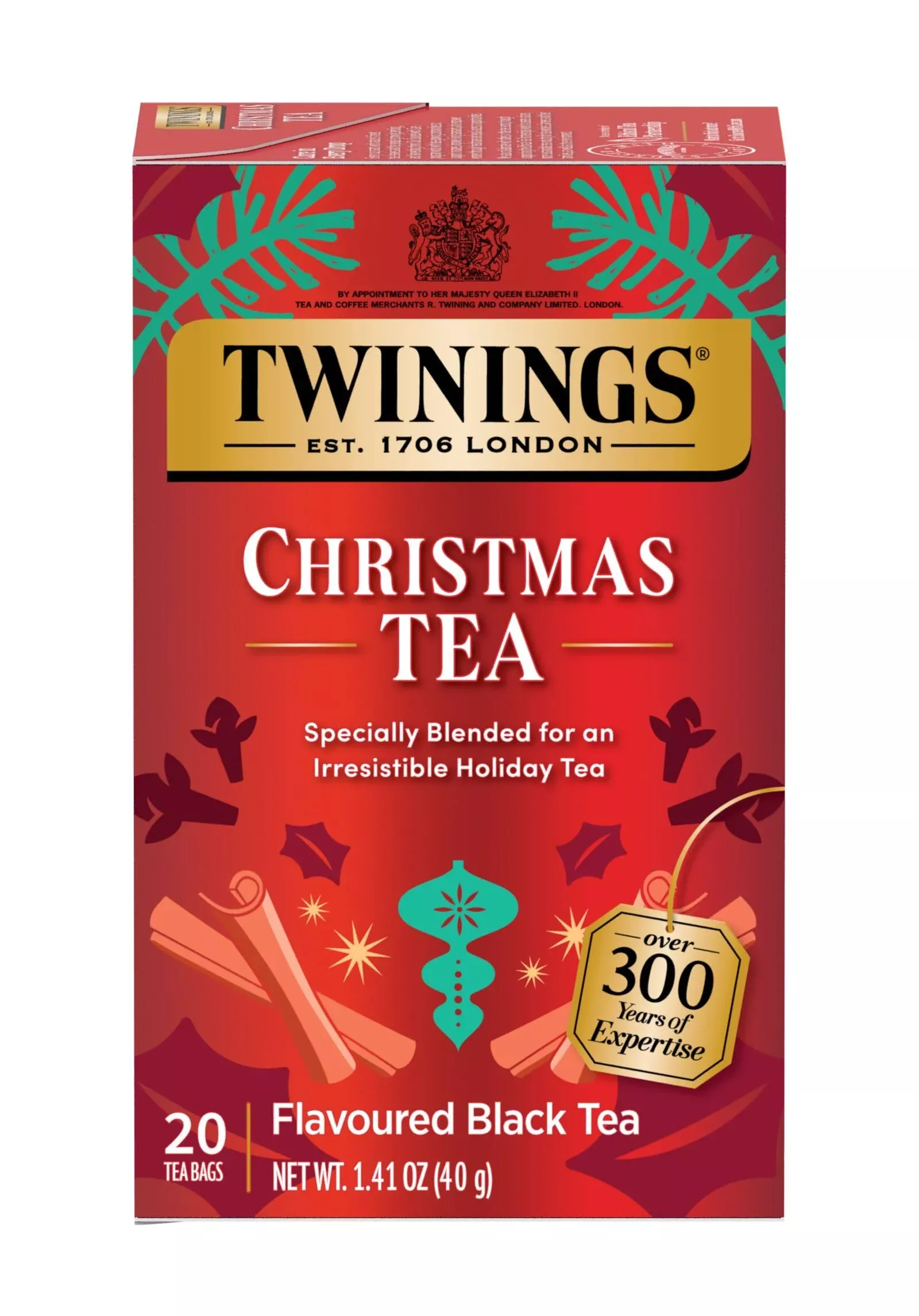 twinings-christmas-black-tea-individually-wrapped-bags-20-count-pack-6-aromatic- Twinings Christmas Black Tea Individually Wrapped Bags, 20 Count (Pack Of 6), Aromatic Cinnamon & Clove, Caffeinated, Enjoy Hot Or Iced