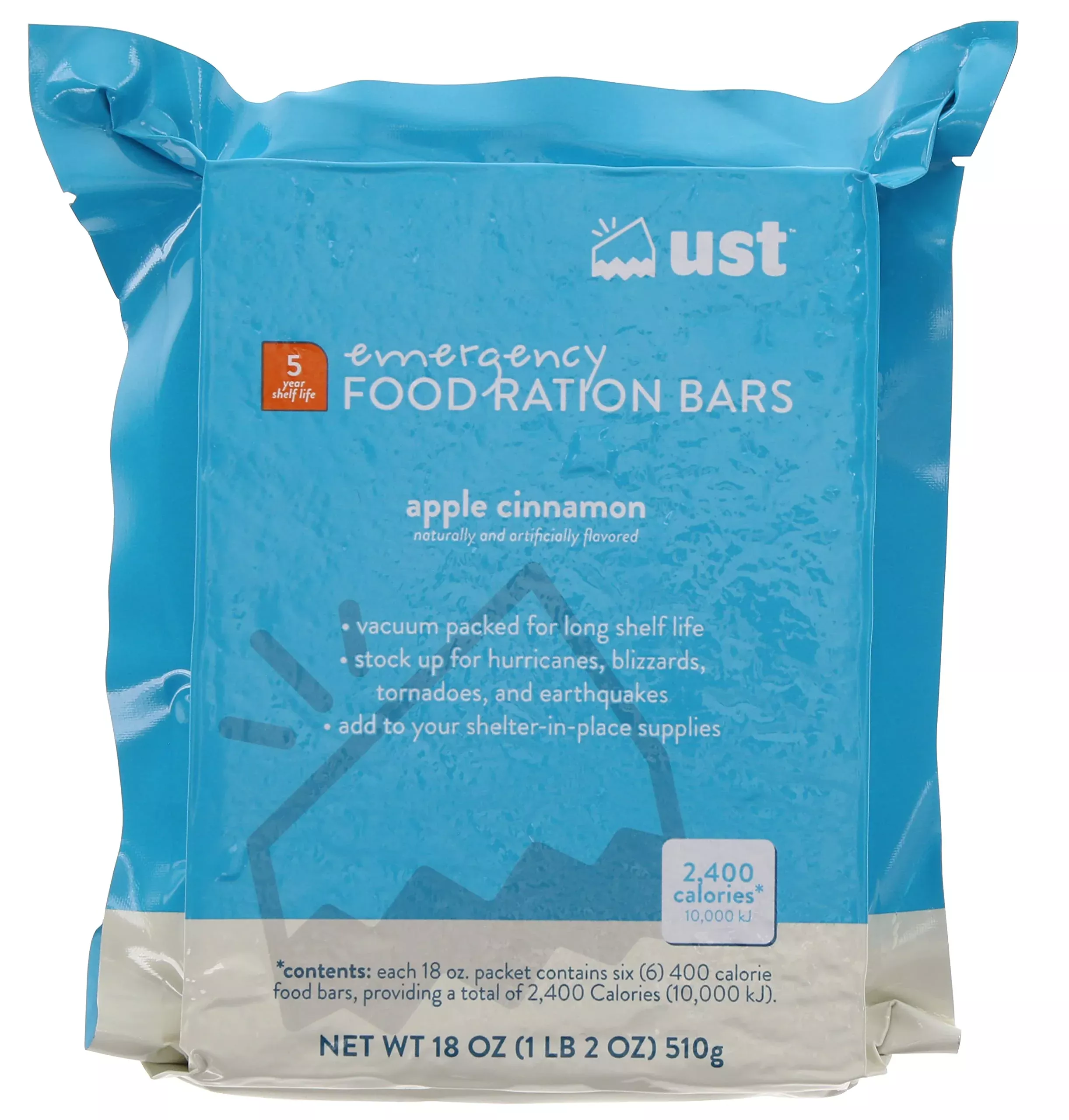 Ultimate Survival Technologies, Emergency Food Rations, Lxwxd: 6'' X 4
