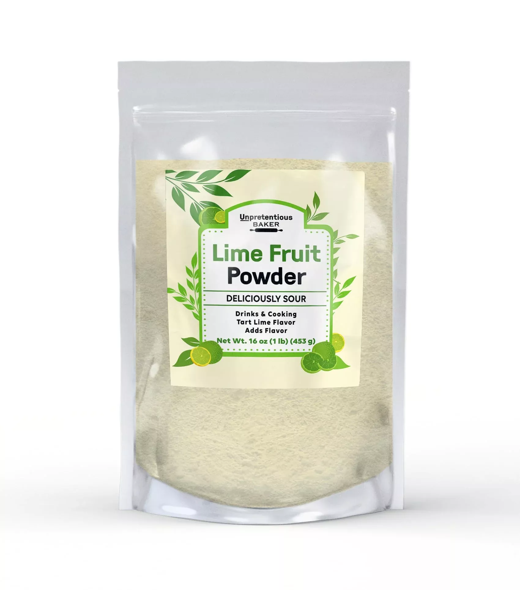 unpretentious-lime-fruit-powder-1-lb-delicious-sour-flavor-baking-additive-adds- Unpretentious Lime Fruit Powder (1 Lb) Delicious Sour Flavor, Baking Additive, Adds Flavor To Drinks