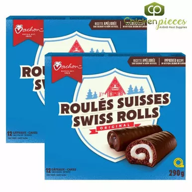 vachon-swiss-rolls-original-cakes-quality-bulk-large-290g-10-22oz-2-case-canadia Vachon Swiss Rolls Original Cakes Quality Bulk Large 290g/10.22oz (2/Case)-Canadian Made