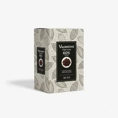 valrhona-60-dark-chocolate-chips-bulk-5-kg-baking-chips-4000-count Valrhona 60% Dark Chocolate Chips - Bulk 5 KG Baking Chips - 4000 Count