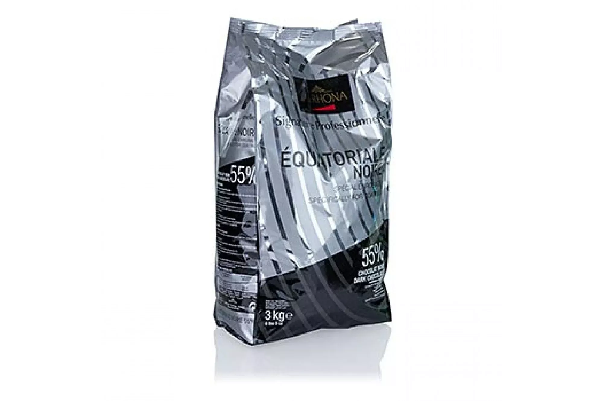 valrhona-dark-chocolate-55-cacao-equatoriale-noire-6-lbs-9-oz-bag-feves Valrhona Dark Chocolate - 55% Cacao - Equatoriale Noire - 6 Lbs 9 Oz Bag Of Feves