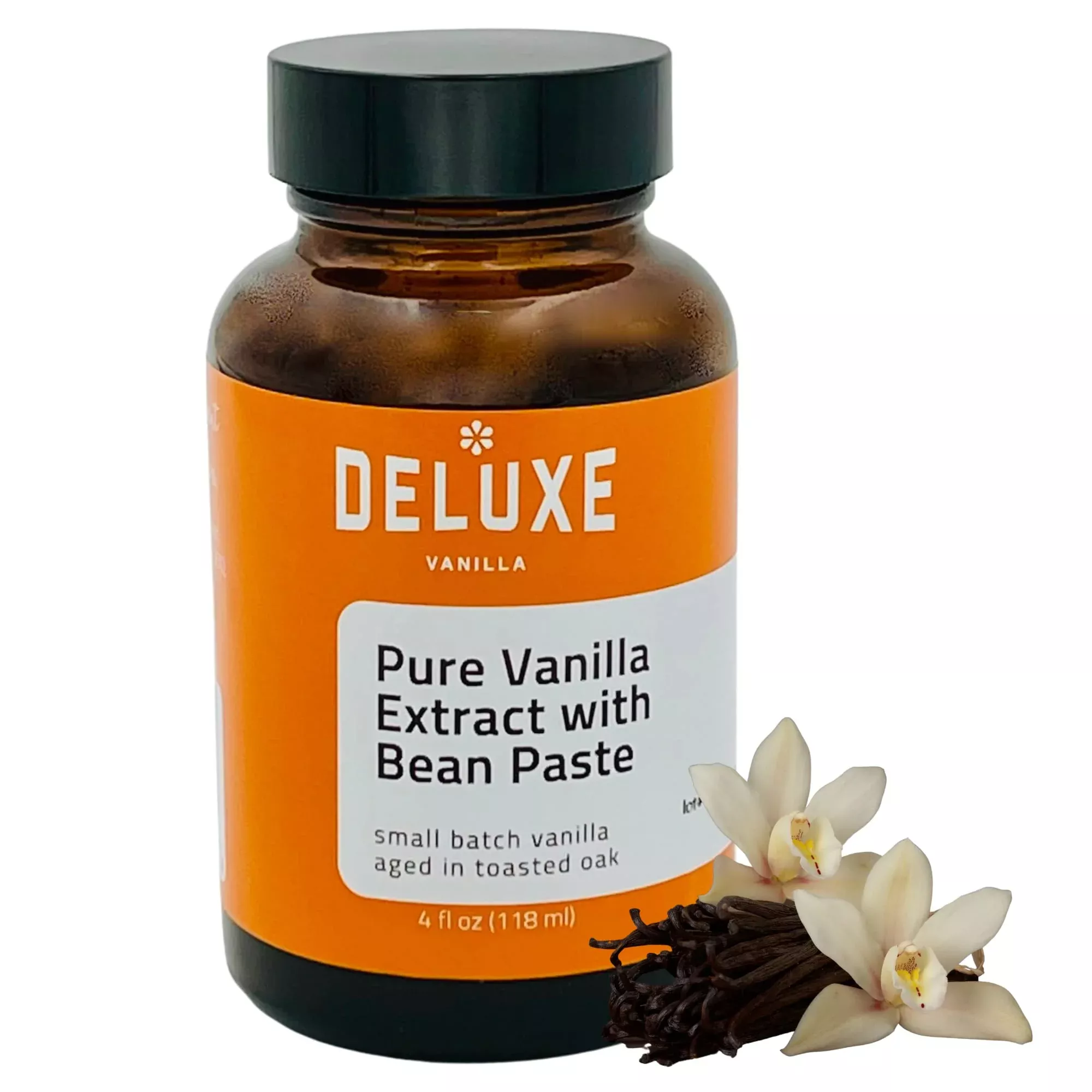 vanilla-bean-paste-baking-4oz-deluxe-vanilla-made-from-pure-vanilla-extract-vani Vanilla Bean Paste For Baking (4Oz) Deluxe Vanilla, Made From Pure Vanilla Extract And Vanilla Bean Caviar. Small Batch Rich Cre