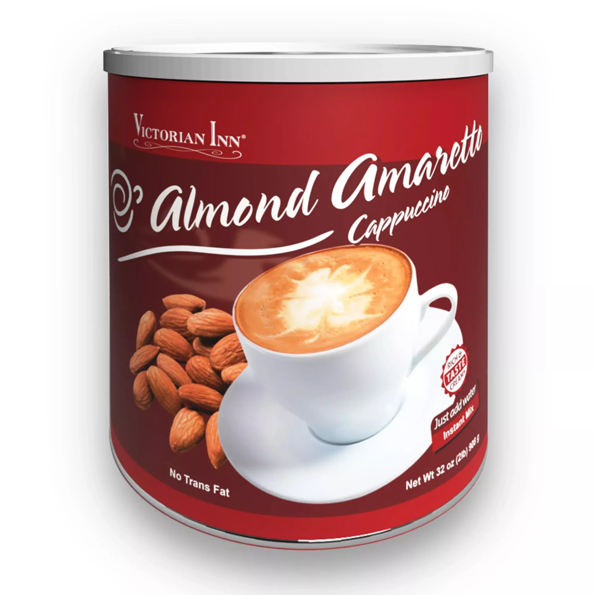 victorian-inn-instant-cappuccino-almond-amaretto-2-pound-pack-1 Victorian Inn Instant Cappuccino, Almond Amaretto, 2 Pound (Pack Of 1)