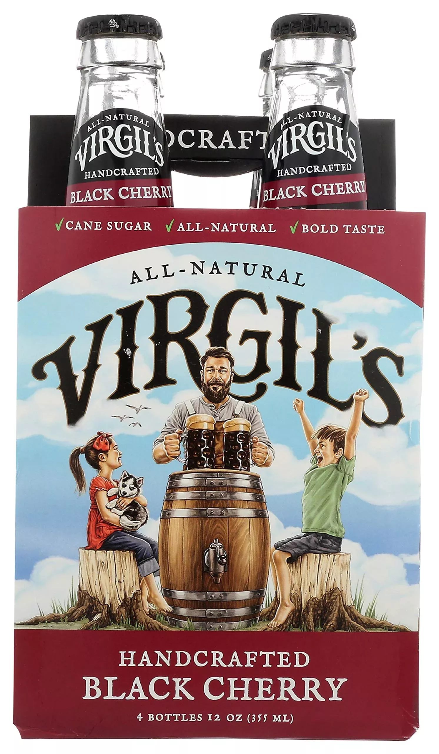 virgil-s-cream-soda-black-cherry-12-ounce Virgil'S Cream Soda, Black Cherry, 12 Ounce