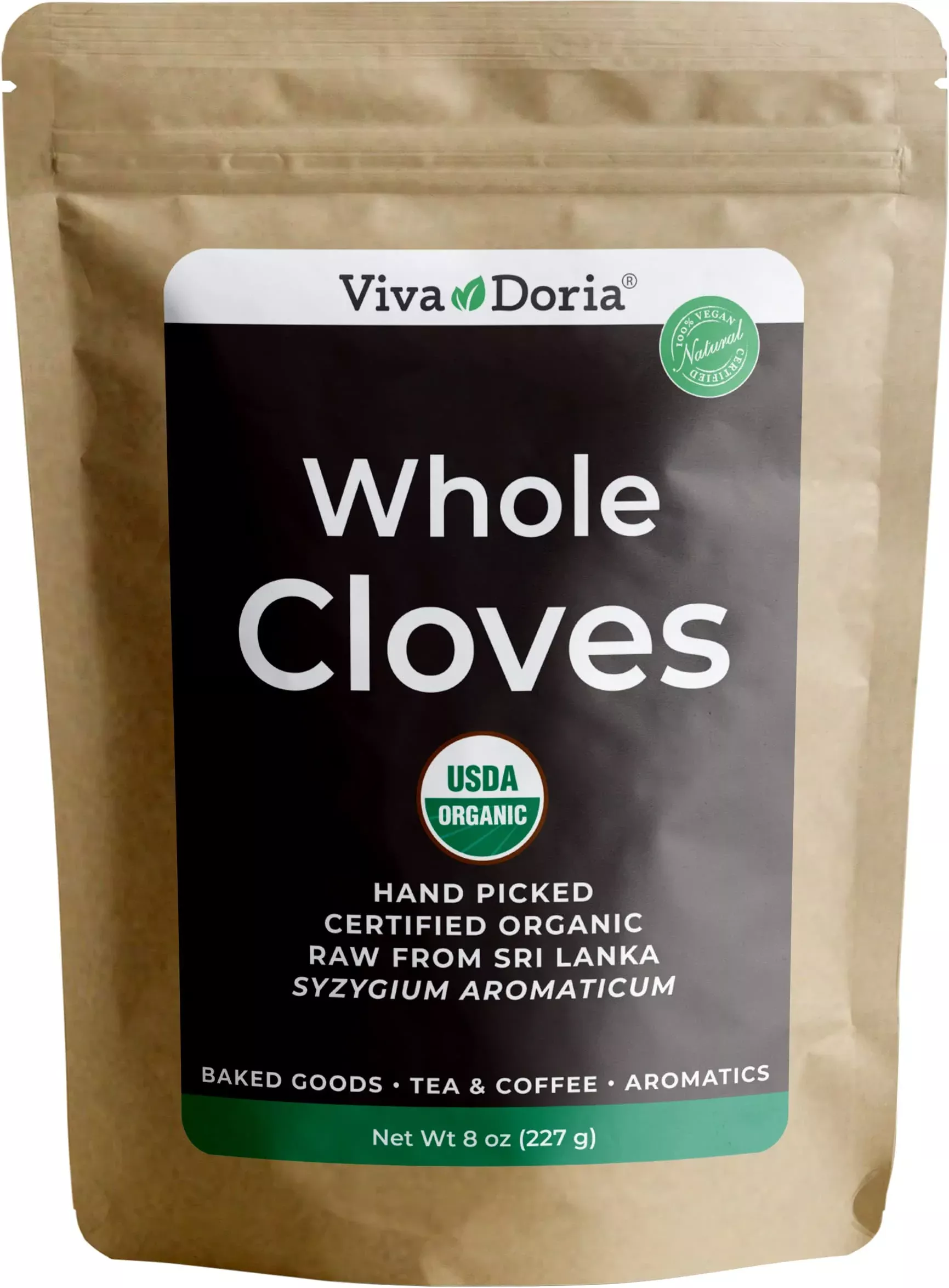 viva-doria-organic-ceylon-whole-cloves-hand-picked-sri-lankan-clove-buds-8-oz-22 Viva Doria Organic Ceylon Whole Cloves, Hand Picked Sri Lankan Clove Buds, 8 Oz (227 G)
