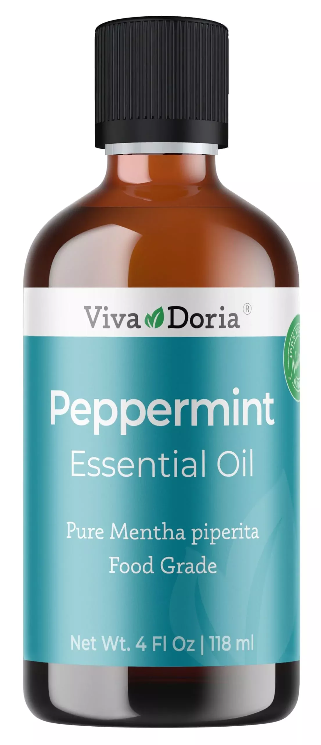 Viva Doria Peppermint Essential Oil, 100% Pure, Natural, Northwest Peppermint Essential Oil, Undiluted, For Aromatherapy