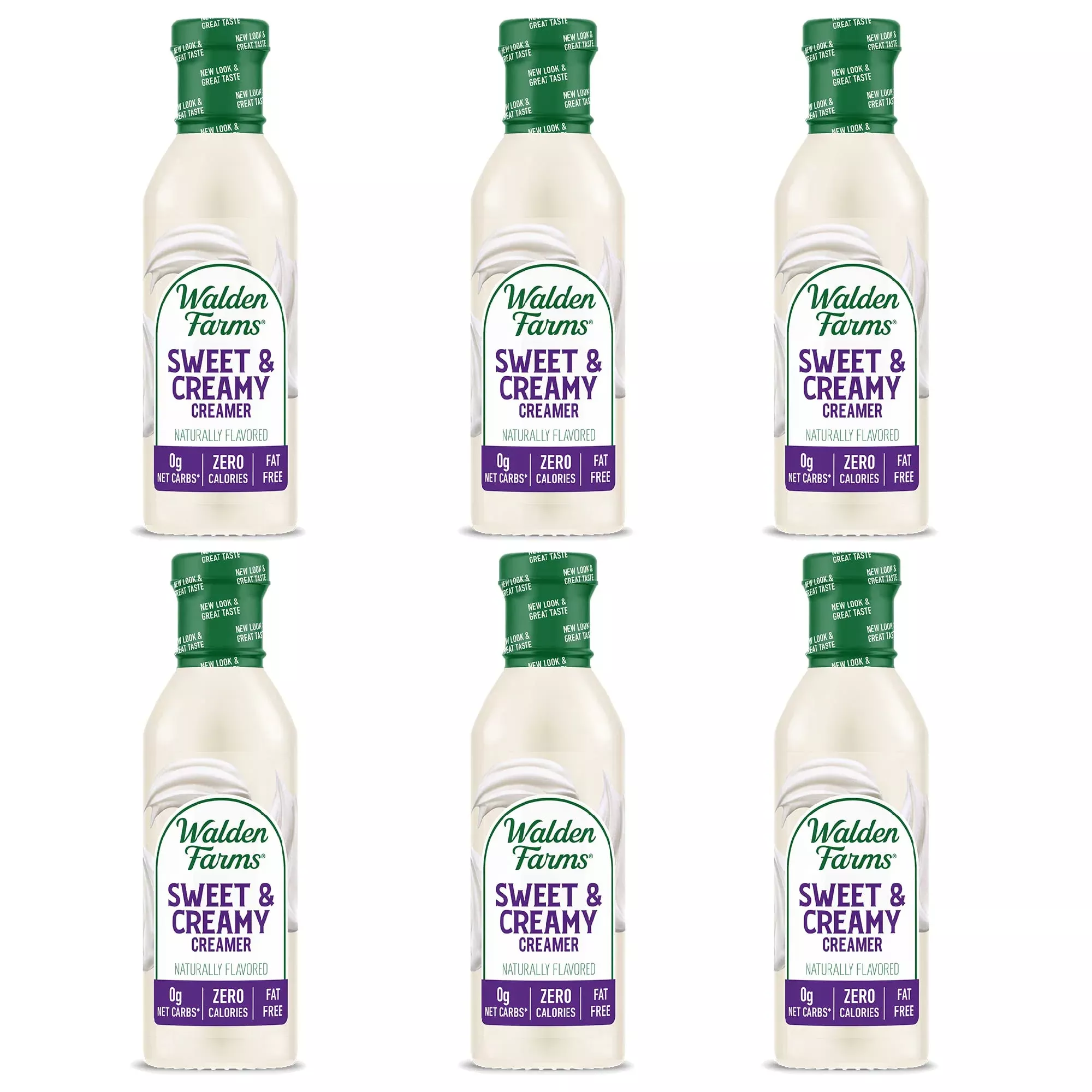 walden-farms-sweet-cream-coffee-creamer-12-oz-bottle-fresh-flavored-non-dairy-mi Walden Farms Sweet Cream Coffee Creamer, 12 Oz. Bottle, Fresh Flavored Non-Dairy Milk Substitute, Natural And Organic Liquid, Gl