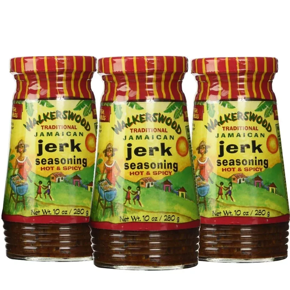 walkerswood-jerk-seasoning-hot-10-ounce-pack-3 Walkerswood Jerk Seasoning (Hot), 10 Ounce (Pack Of 3)