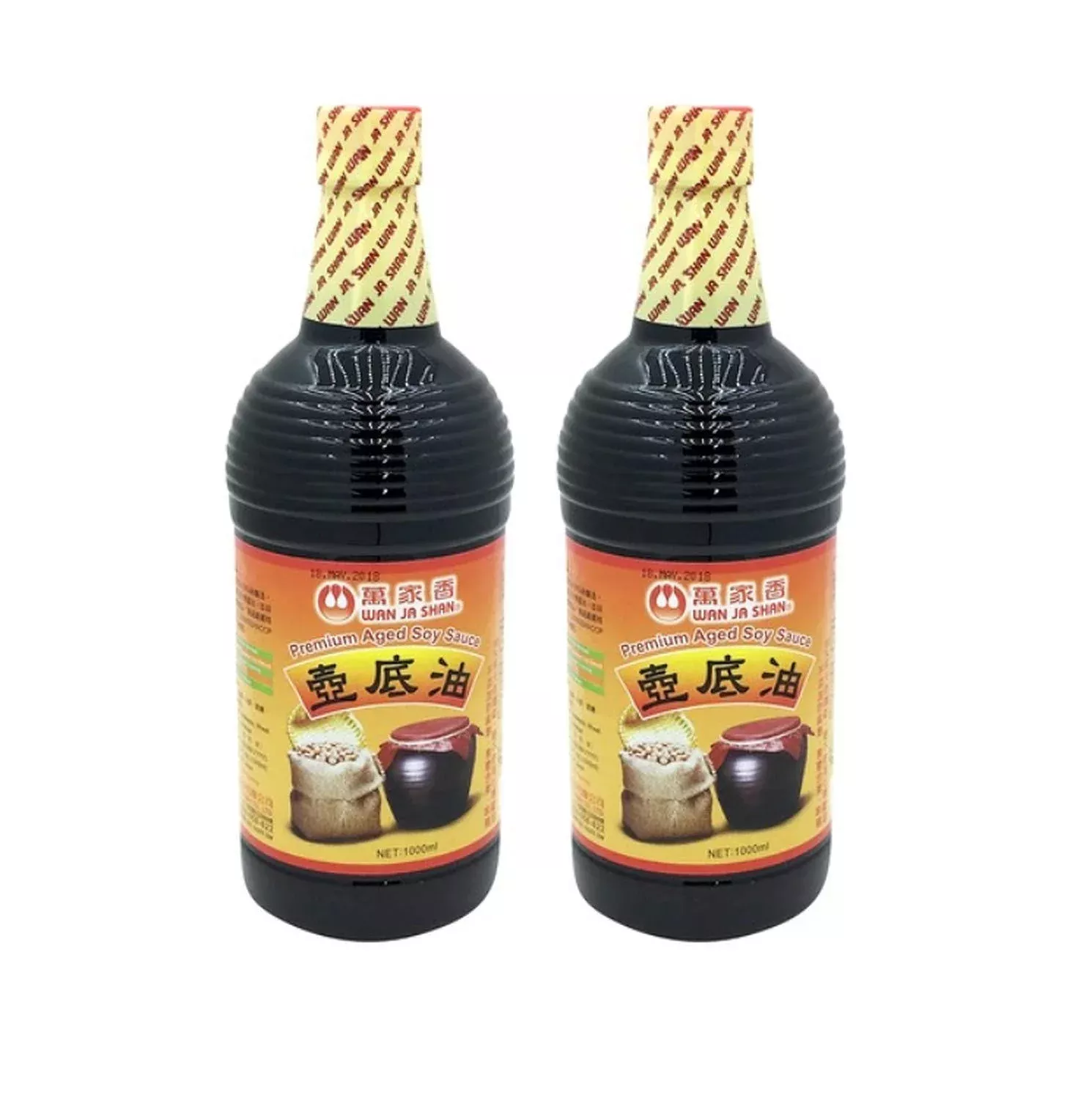 wan-ja-shan-premium-aged-soy-sauce-2-pack-total-2000ml Wan Ja Shan Premium Aged Soy Sauce (2 Pack, Total Of 2000Ml)