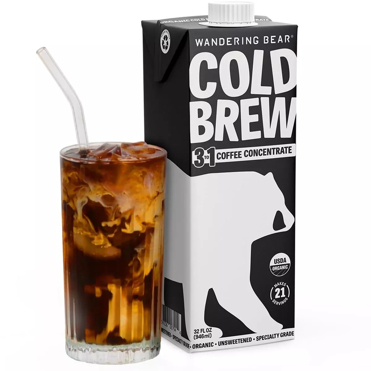wandering-bear-organic-coffee-concentrate-black-coffee-makes-21-serv Wandering Bear Organic Coffee Concentrate, Black Coffee, Makes 21 Serv