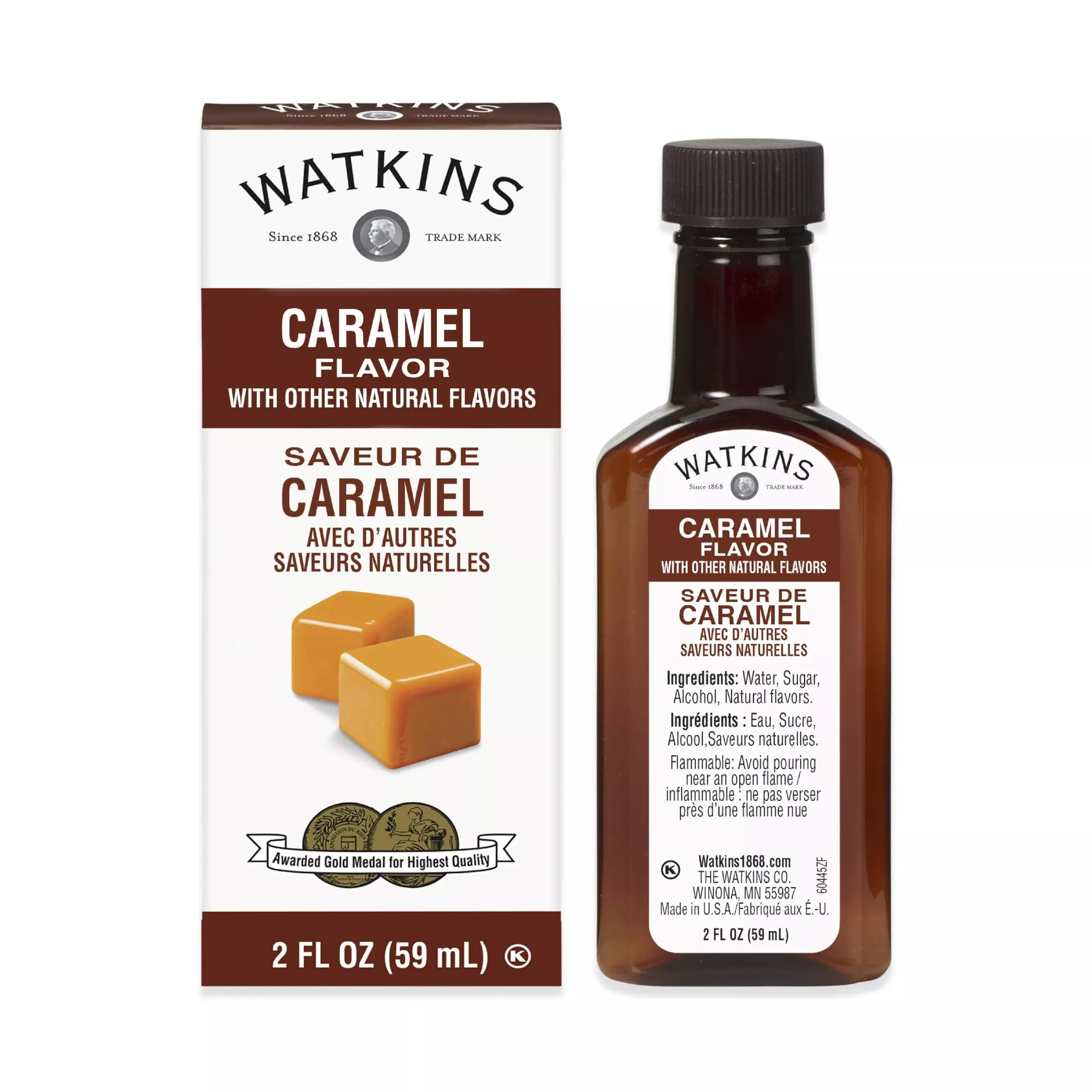 watkins-caramel-flavor-2-fl-oz-1-pack Watkins Caramel Flavor, 2 Fl. Oz., 1-Pack