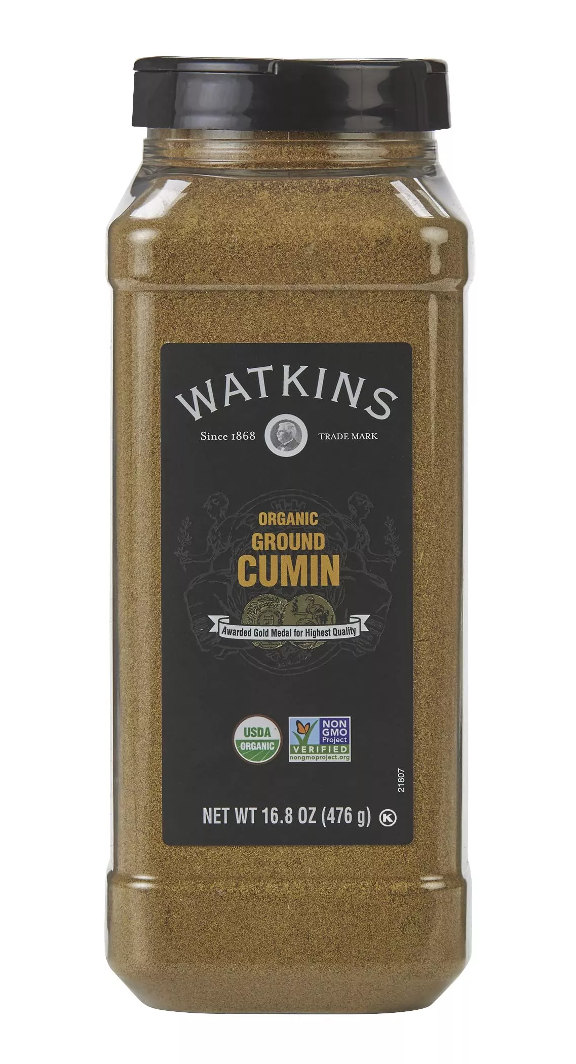 watkins-gourmet-spice-organic-ground-cumin-16-8-oz-bottle-1-count-21807 Watkins Gourmet Spice, Organic Ground Cumin, 16.8 Oz. Bottle, 1 Count (21807)