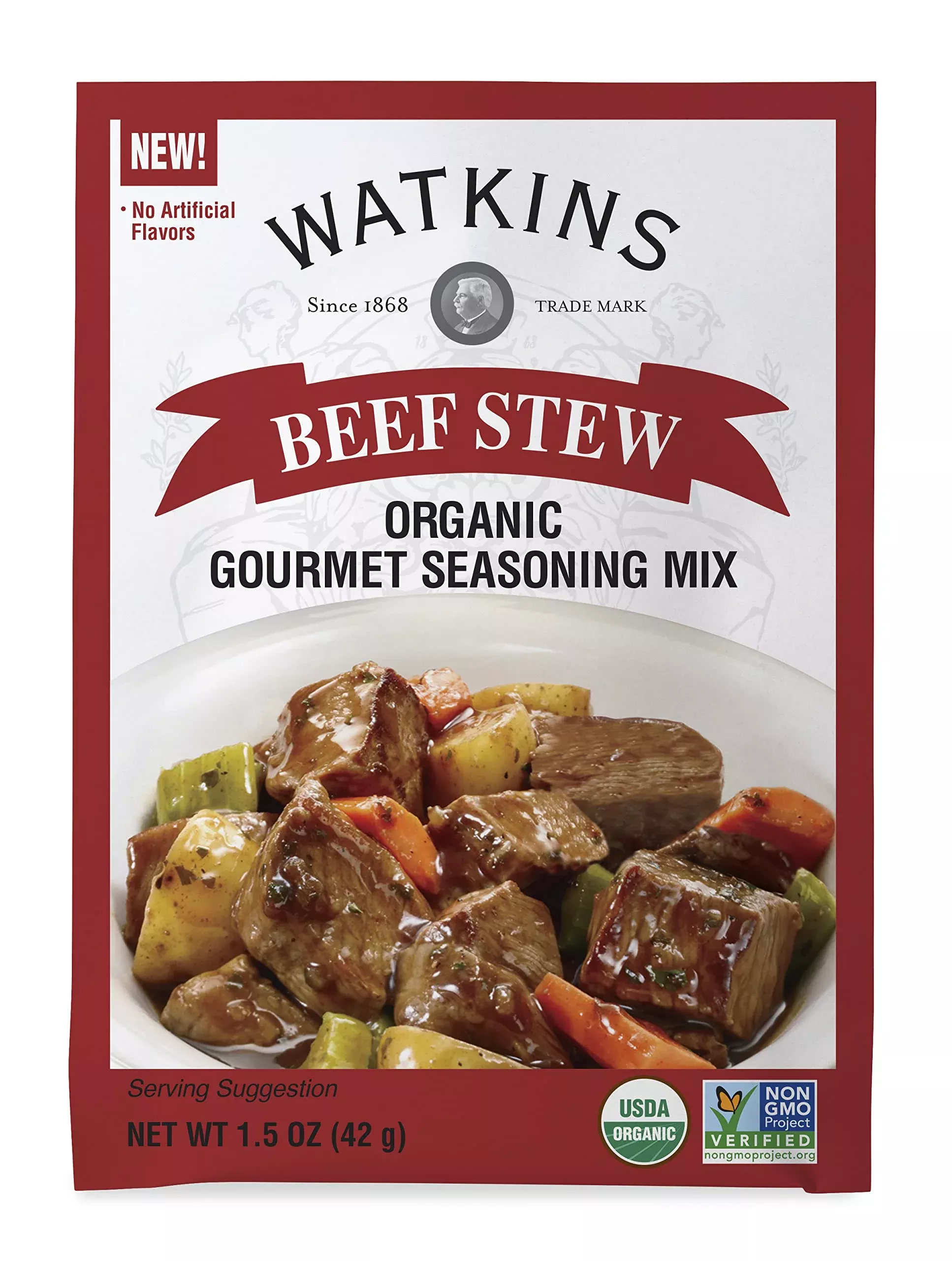 watkins-organic-gourmet-seasoning-mix-beef-stew-1-5-oz-pouch-1-count Watkins Organic Gourmet Seasoning Mix, Beef Stew, 1.5 Oz. Pouch, 1 Count