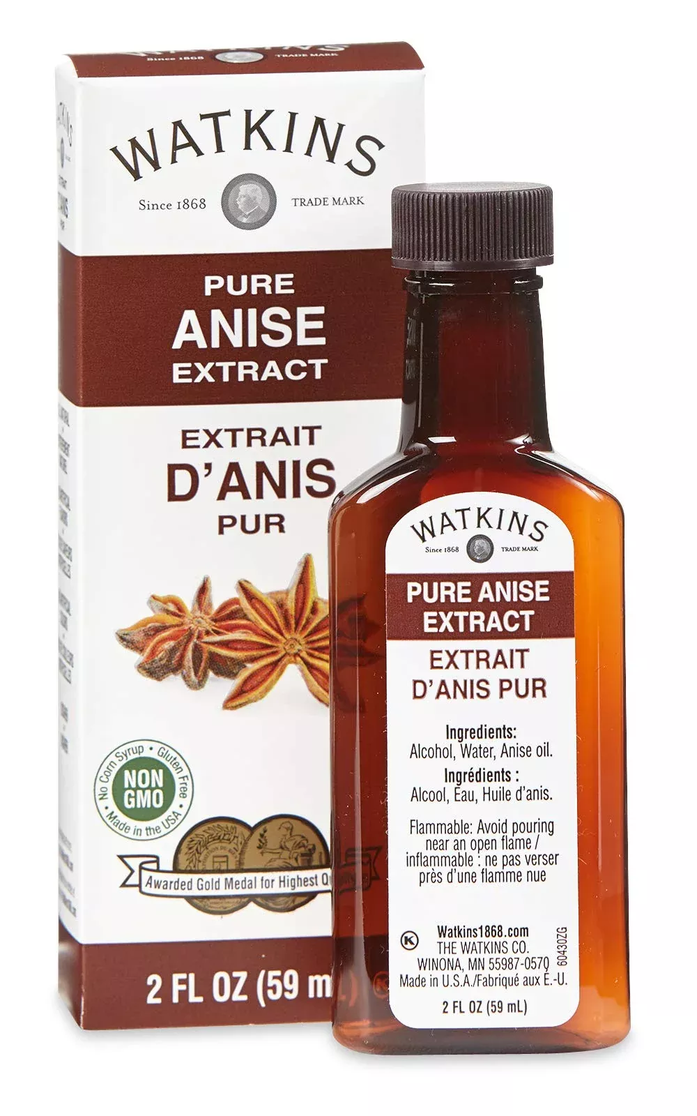 watkins-pure-anise-extract-2-oz-bottles-pack-6-packaging-may-vary Watkins Pure Anise Extract, 2 Oz. Bottles, Pack Of 6 (Packaging May Vary)