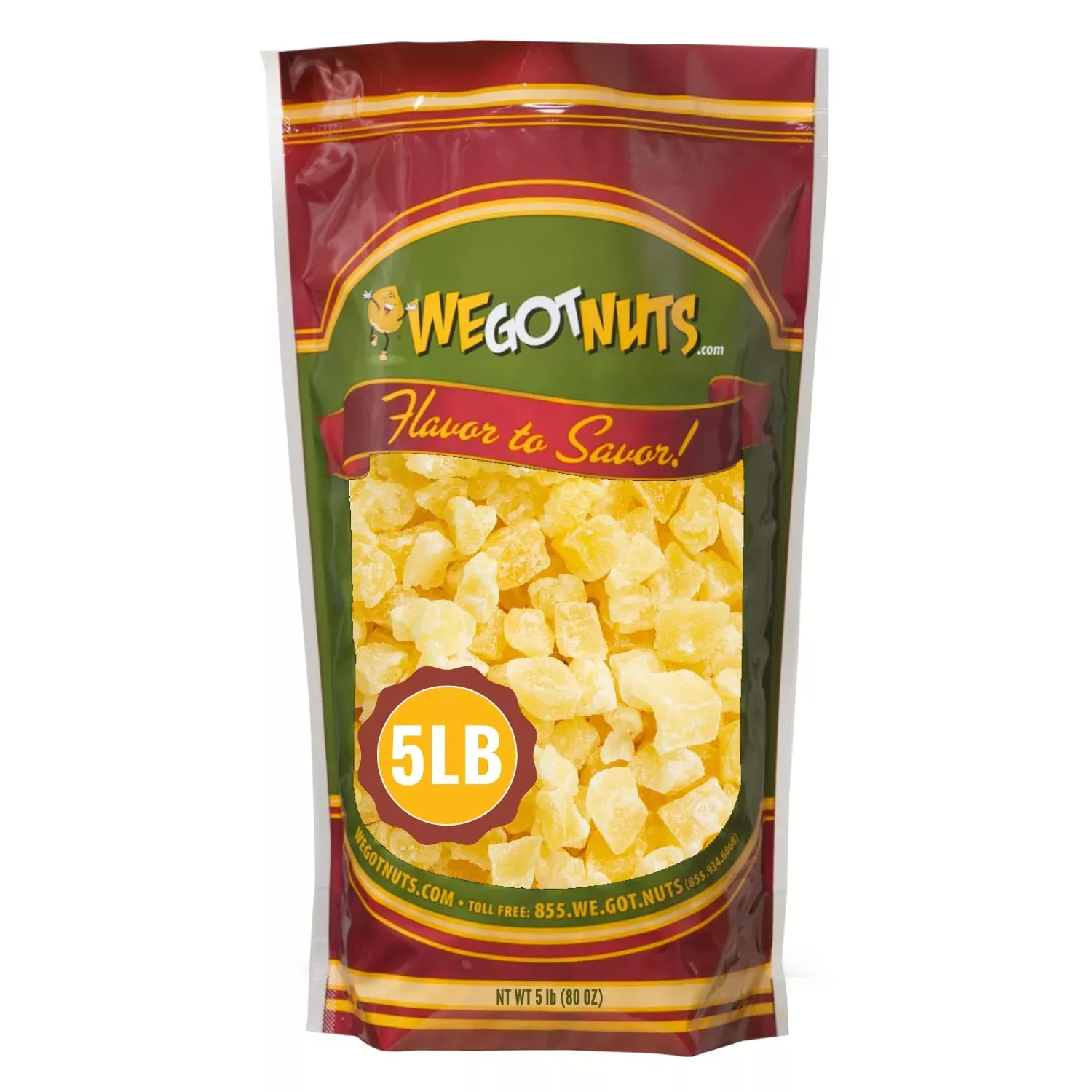we-got-nuts-dried-pineapple-chunks We Got Nuts Dried Pineapple Chunks