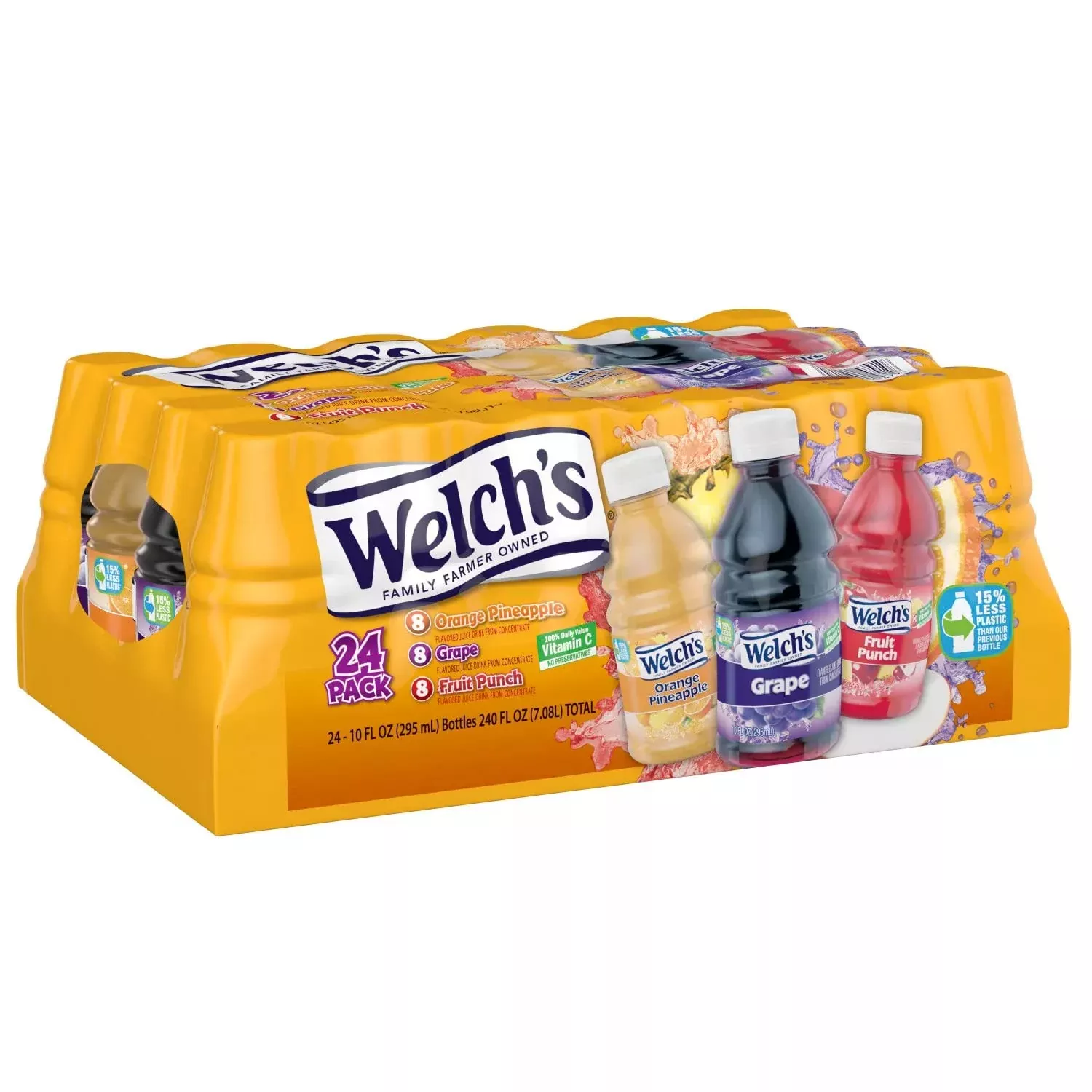 welch-s-variety-pack-orange-pineapple-grape-fruit-punch-no-preservatives-rich-so Welch'S Variety Pack - Orange Pineapple, Grape And Fruit Punch - No Preservatives - Rich Source Of Vitamin C - Ready Set Gourmet