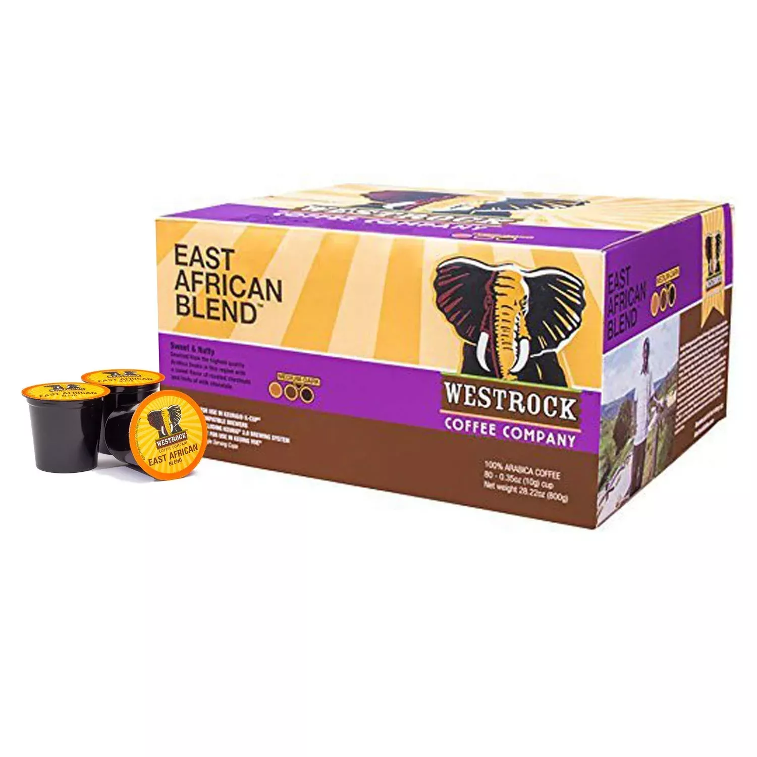 Westrock Coffee Company, East African Blend, Single Serve Coffee Cup,