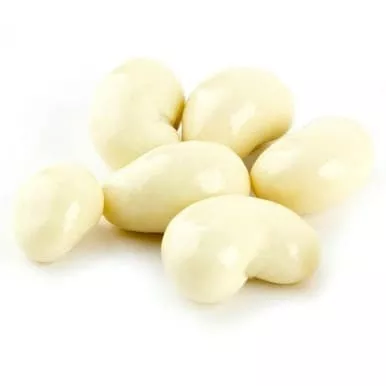 White Chocolate Toffee Cashews Bulk Size 20 lbs/9.07 kgs