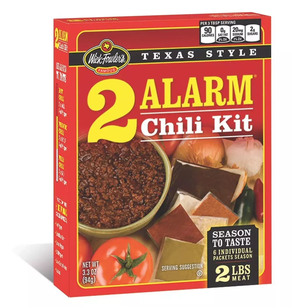 wick-fowler-2-alarm-chili-kit-3-3-ounce Wick Fowler, 2-Alarm Chili Kit, 3.3 Ounce