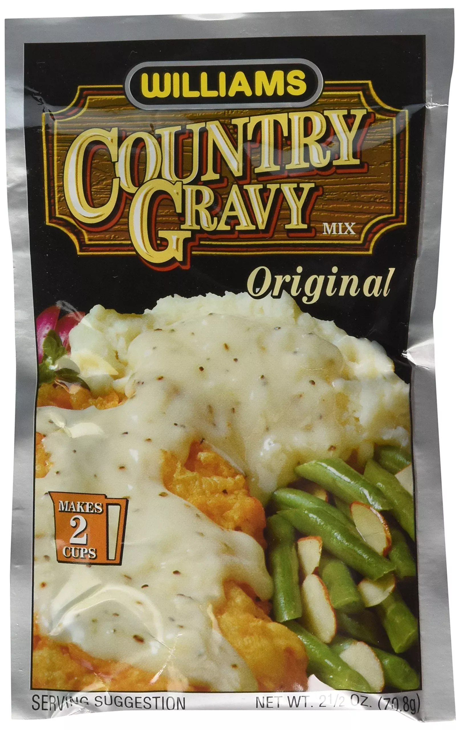 williams-country-gravy-mix-2-ounces-pack-12 Williams Country Gravy Mix 2 Ounces (Pack Of 12)